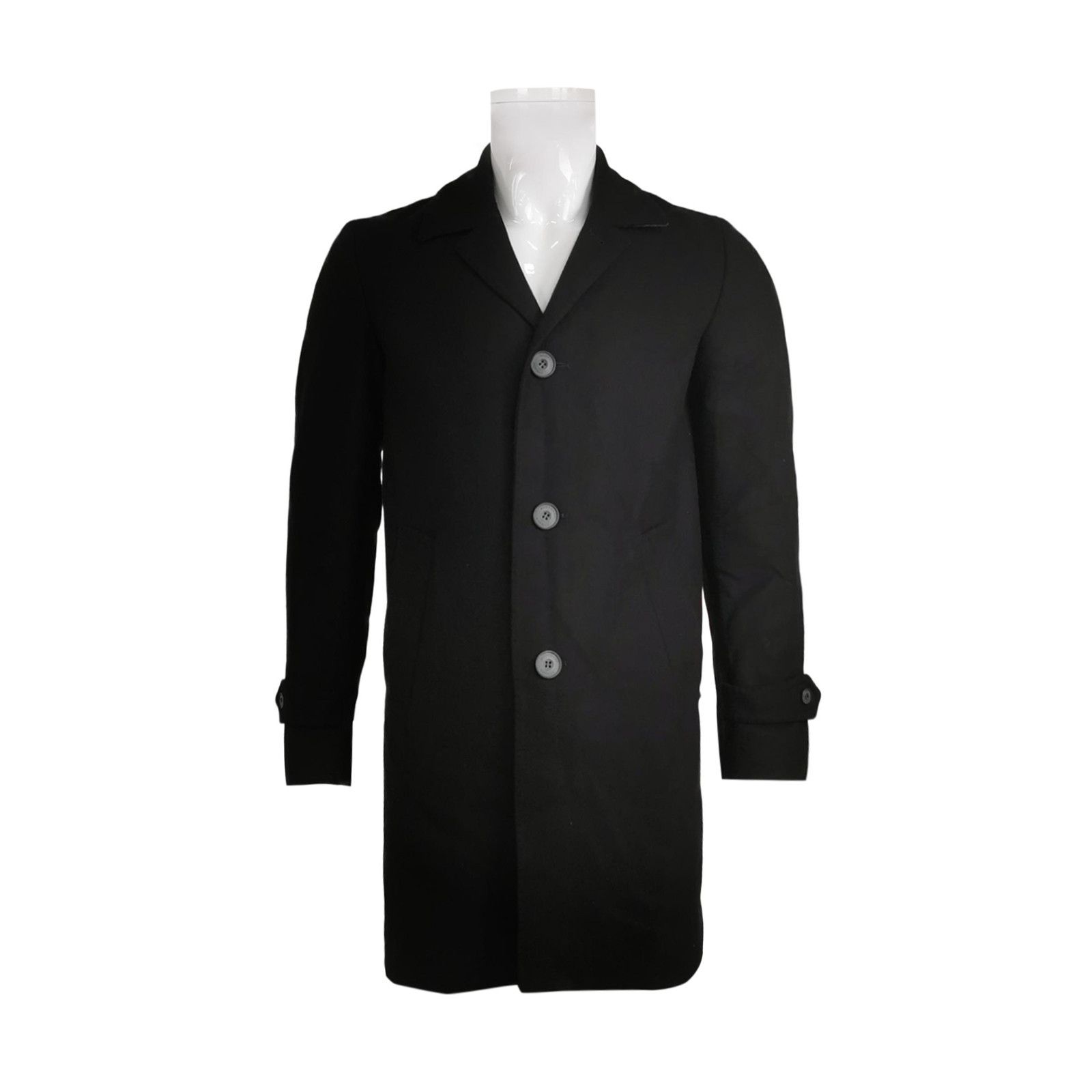 Burberry Burberry Wool Single Breasted Coat US S Size US S / EU 44-46 / 1 - 1 Thumbnail