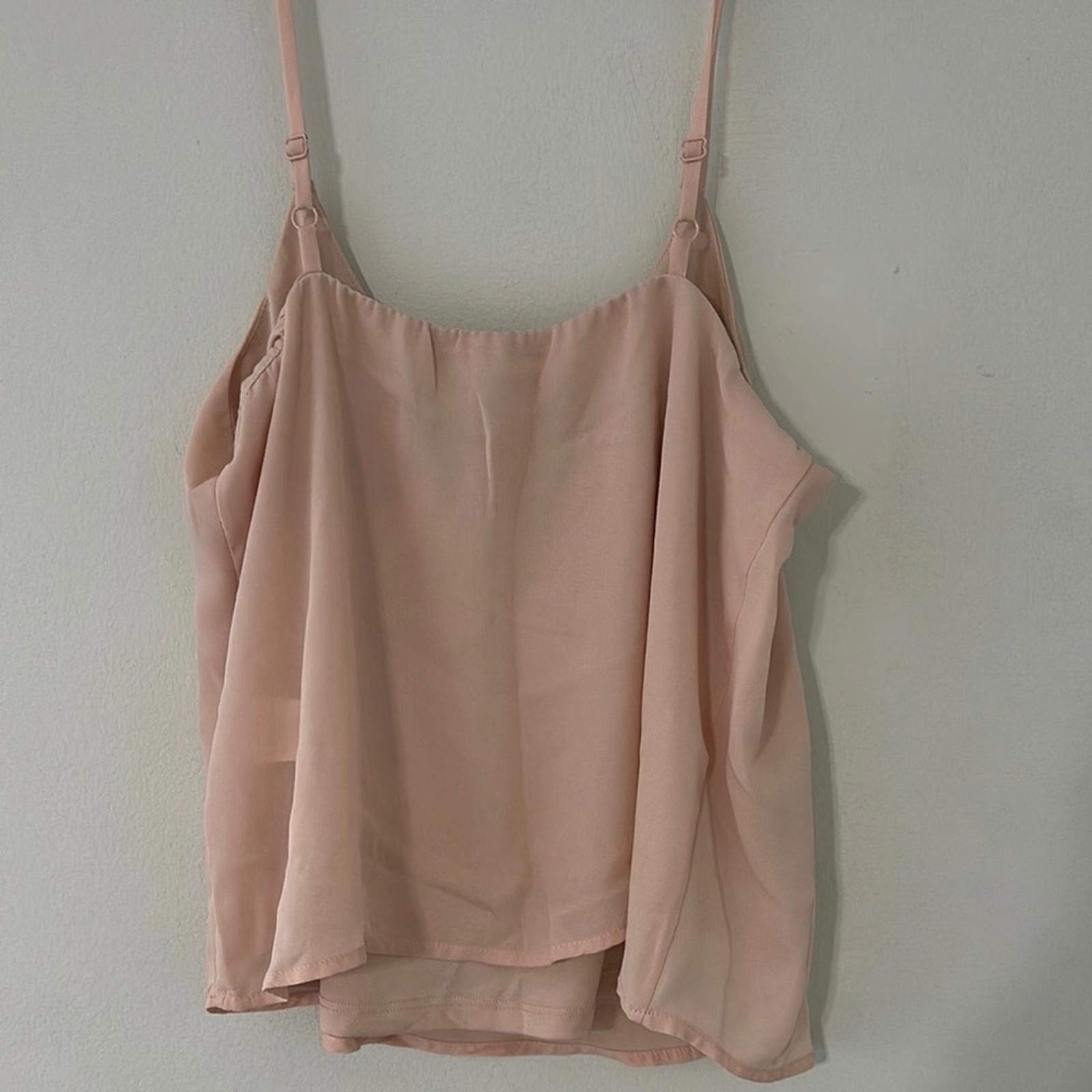 Designer Pink Black Crop Camisole Top Size M / US 6-8 / IT 42-44 - 3 Thumbnail