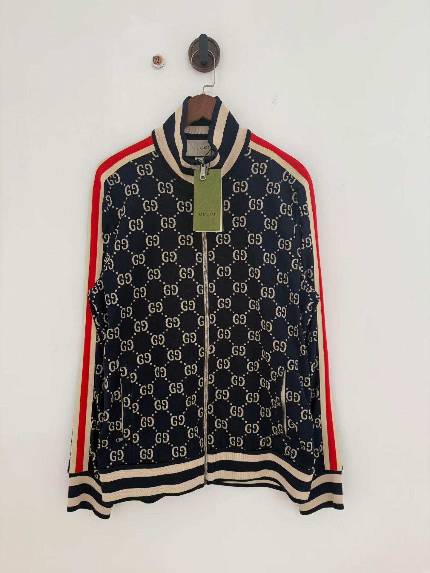 Gucci Gucci Double G Logo Zip Jacket Size US XXL / EU 58 / 5 - 1 Thumbnail