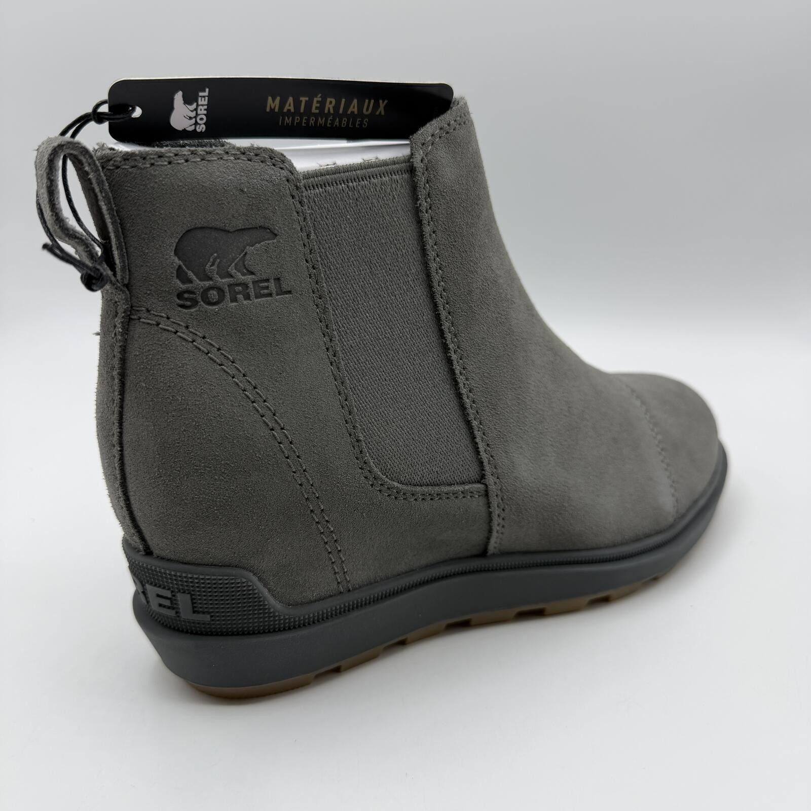 SOREL SOREL Evie II Chelsea Boots Gray Suede Women Size 5.5 Size US 5.5 / IT 35.5 - 10 Thumbnail