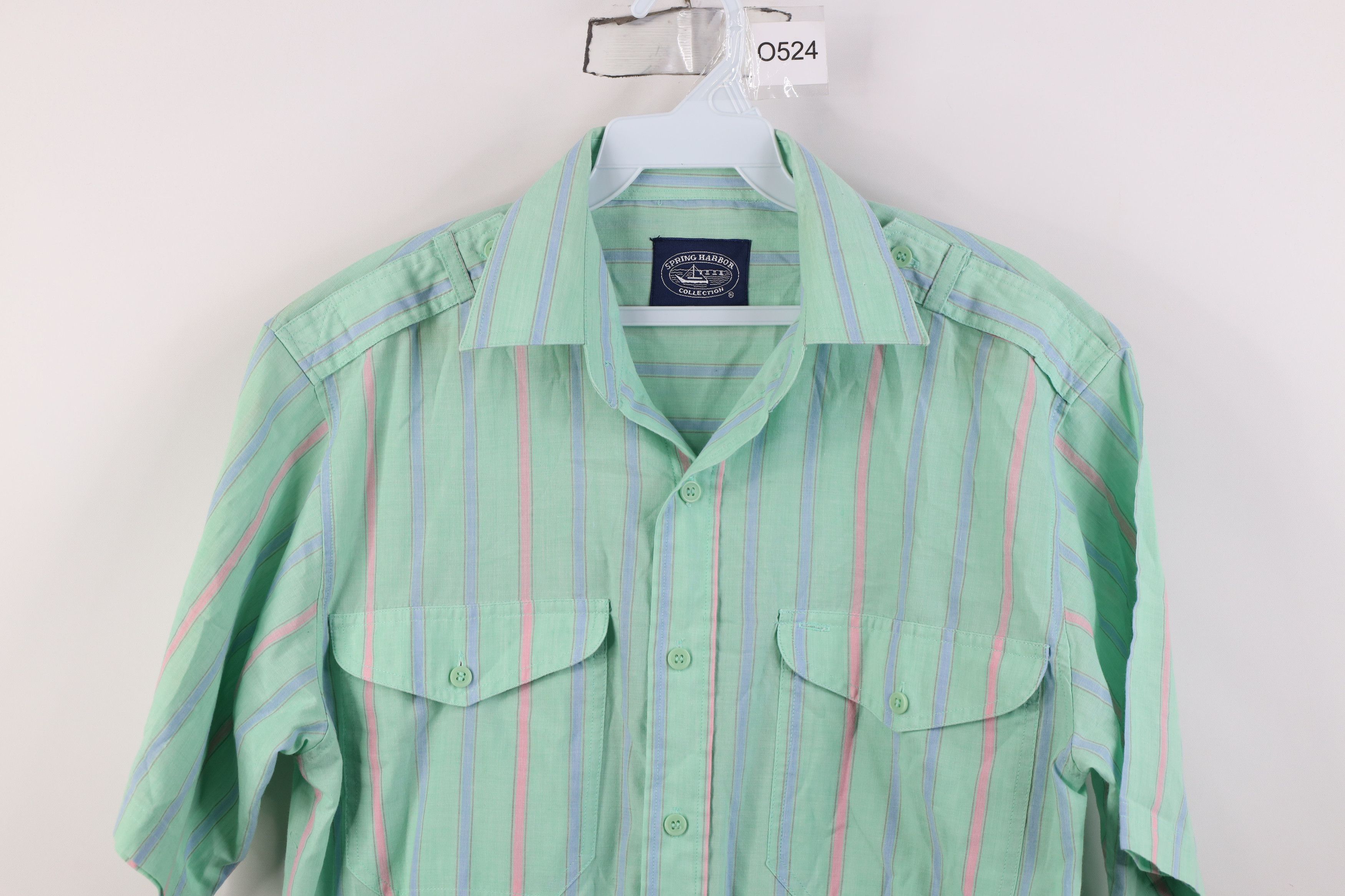 Vintage Vintage 90s Streetwear Safari Bush Short Sleeve Button Shirt Size US M / EU 48-50 / 2 - 2 Thumbnail
