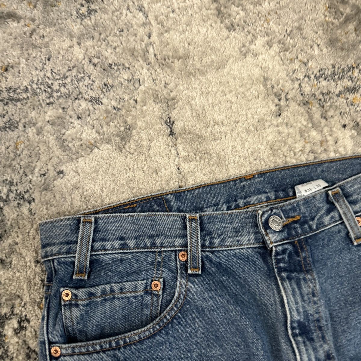 Levi's × Vintage Essential Vintage 90s Levi’s 550 wide leg skater jeans Size US 36 / EU 52 - 5 Thumbnail