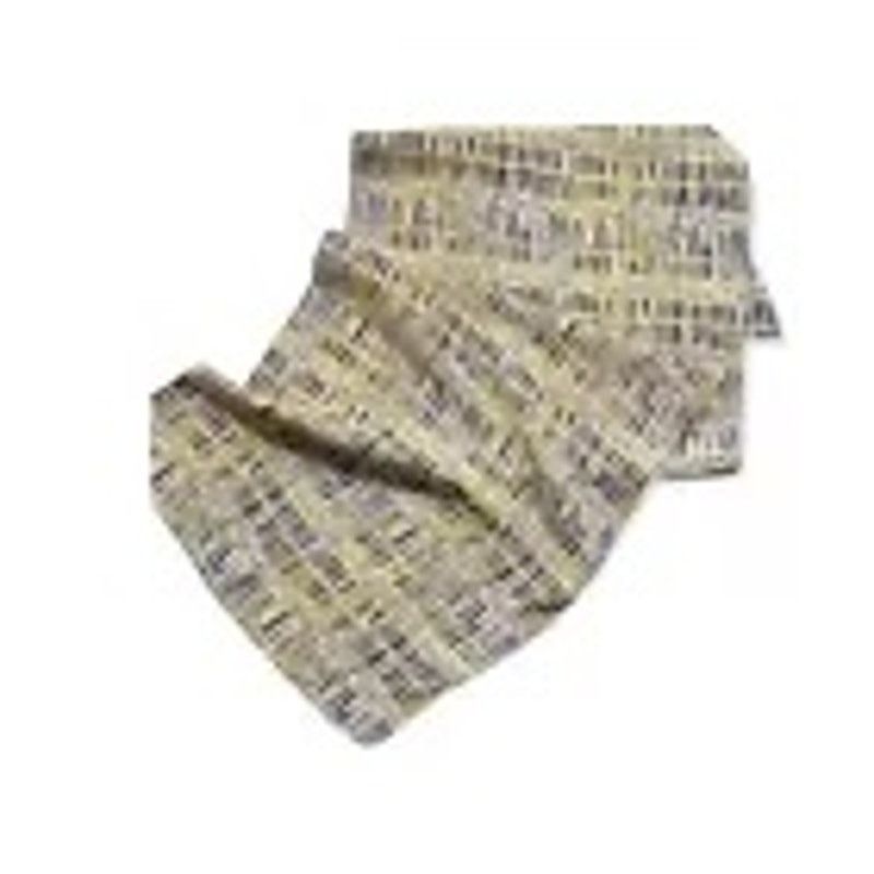 Other Women’s Green, Black, Cream Scarf Irregular Organic Pattern Size ONE SIZE - 2 Thumbnail