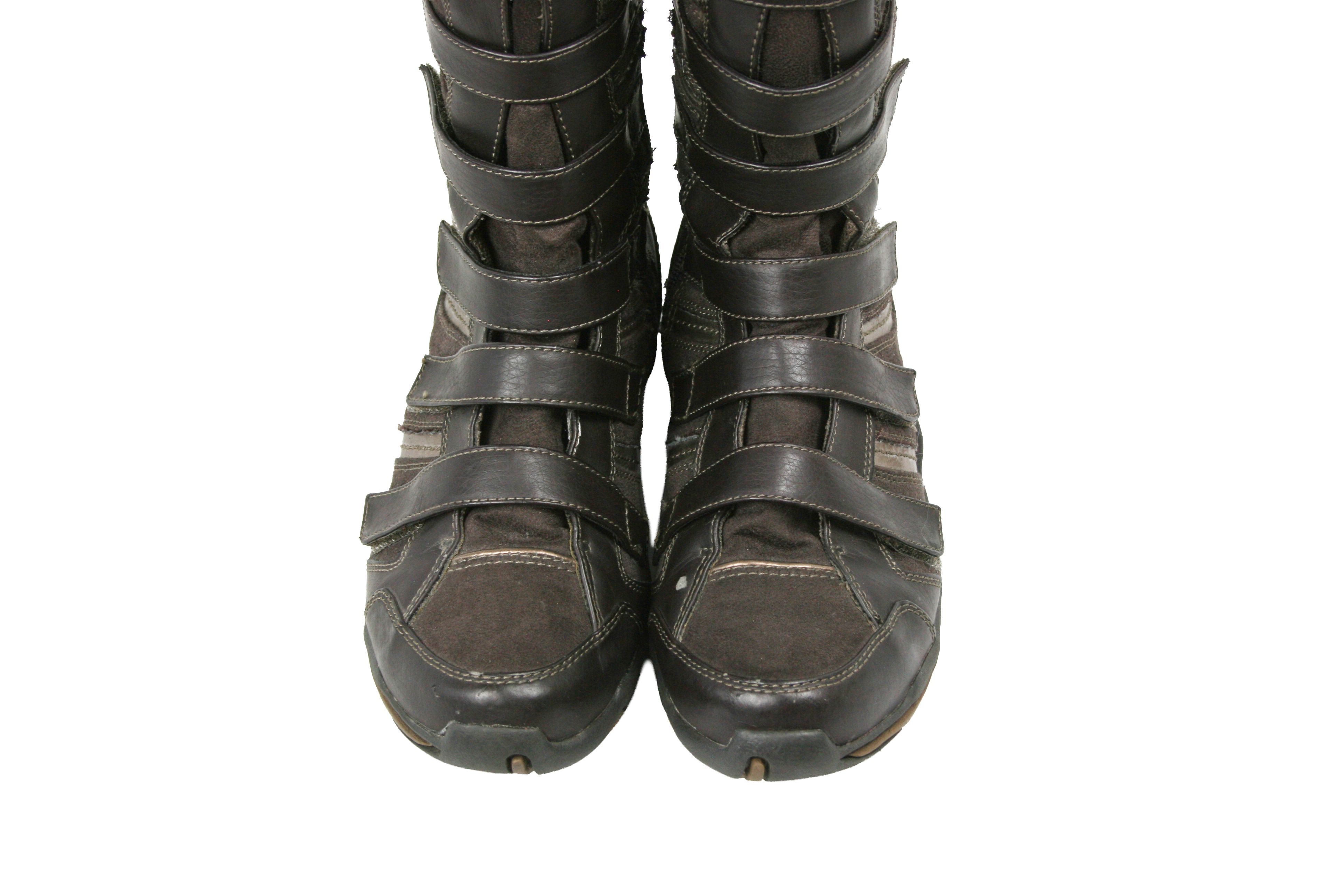 Mustang 00S Multistraps Y2K Biker Boots Vintage Size US 10 / IT 40 - 5 Thumbnail