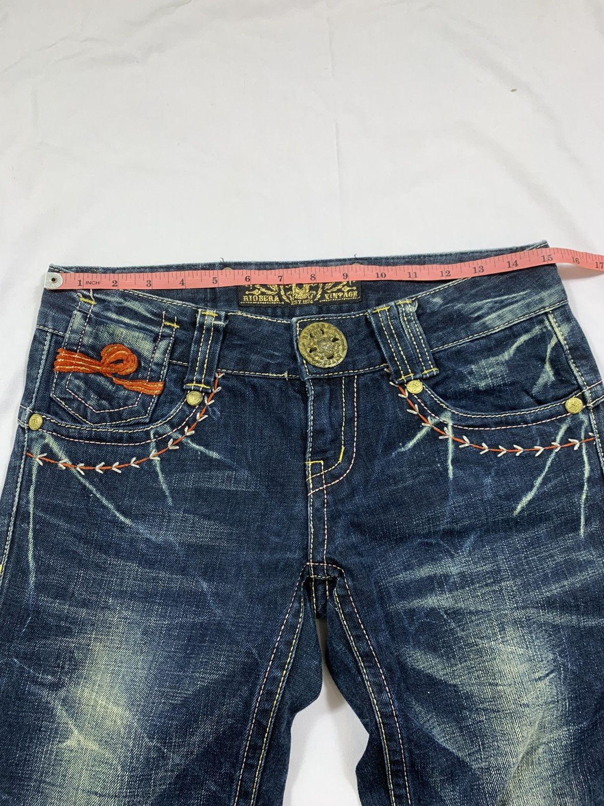 Tornado Mart Sick Flared Japanese Riobera Jeans Lgb ifsixwasnine Size US 29 - 7 Thumbnail