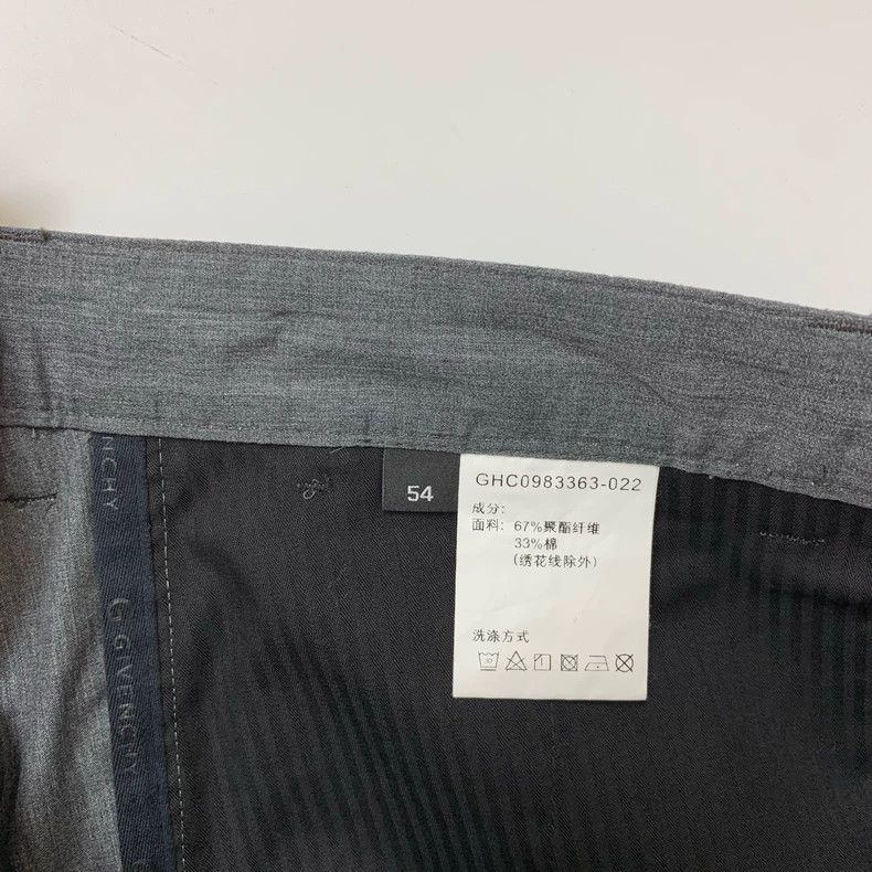 Givenchy Givenchy 888 Dark Gray Casual Trousers Size US 38 / EU 54 - 4 Thumbnail