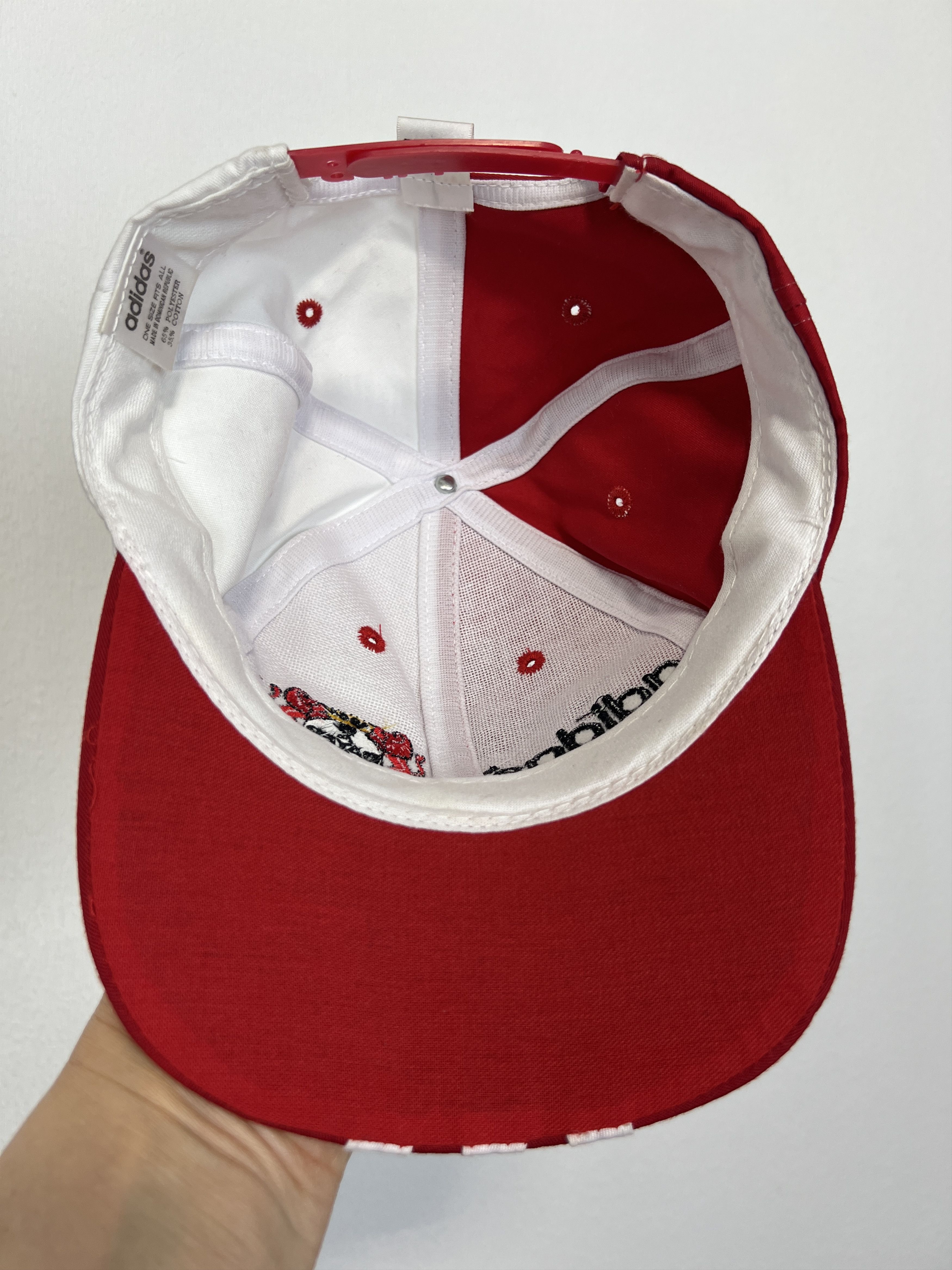 Adidas Vintage Bayer Leverkusen Football Cap Hat Snapback Adult Size ONE SIZE - 7 Thumbnail