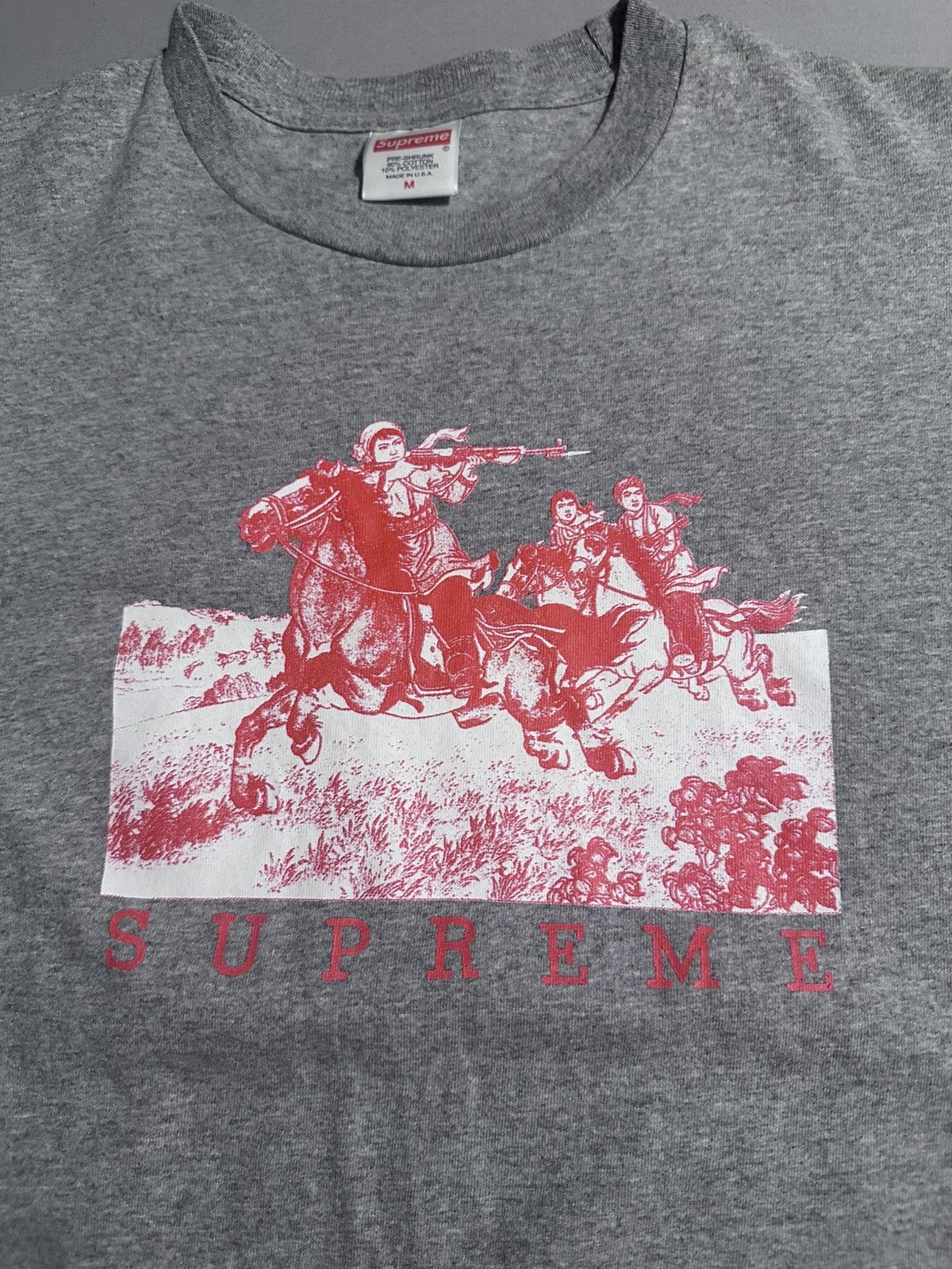 Supreme Supreme Riders tee Size US M / EU 48-50 / 2 - 2 Thumbnail