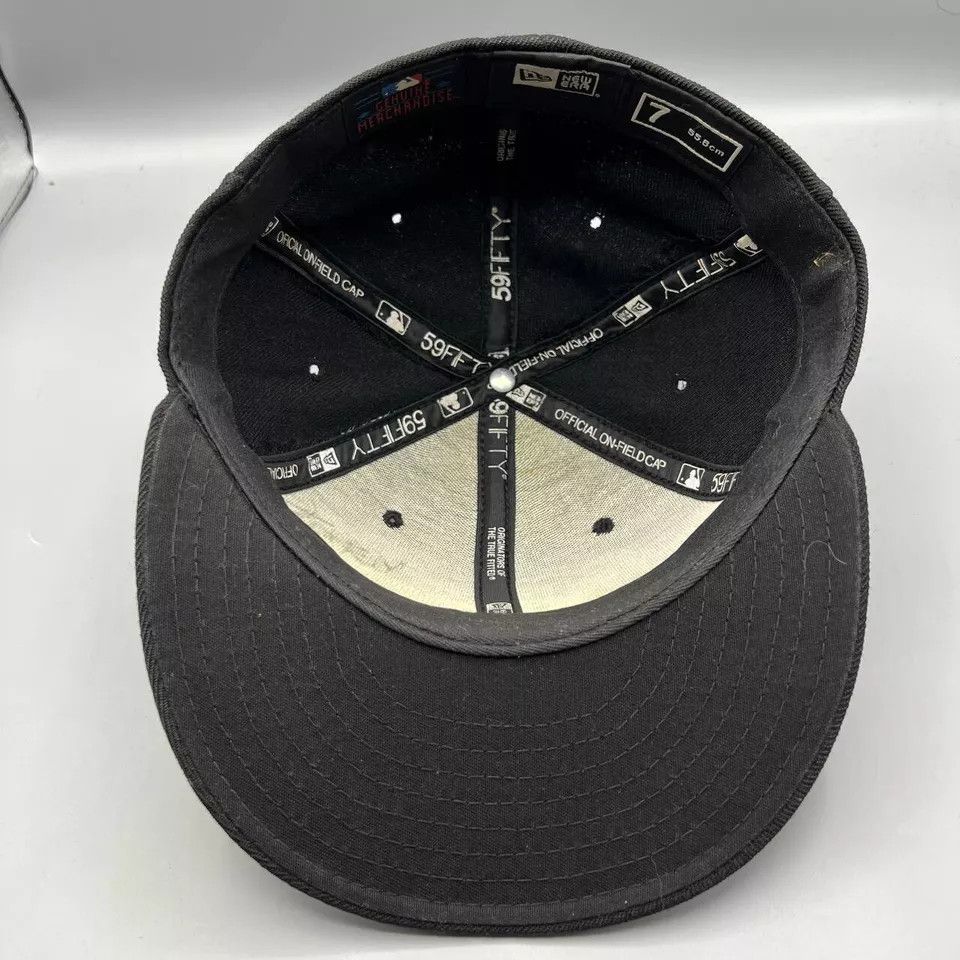 New Era Los Angeles LA Dodgers Hat Men 7 59Fifty MLB Fitted Cap Size ONE SIZE - 7 Thumbnail