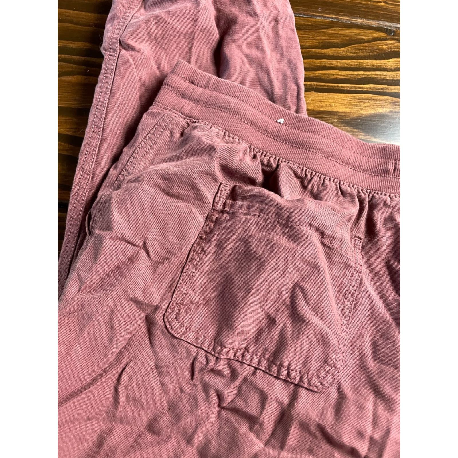 Vintage Maurices Pants Womens 14 Dark Pink Sweatpants Tie Front Flat Front Regular Inseam 28.5in Size 36" / US 14 / IT 50 - 6 Thumbnail