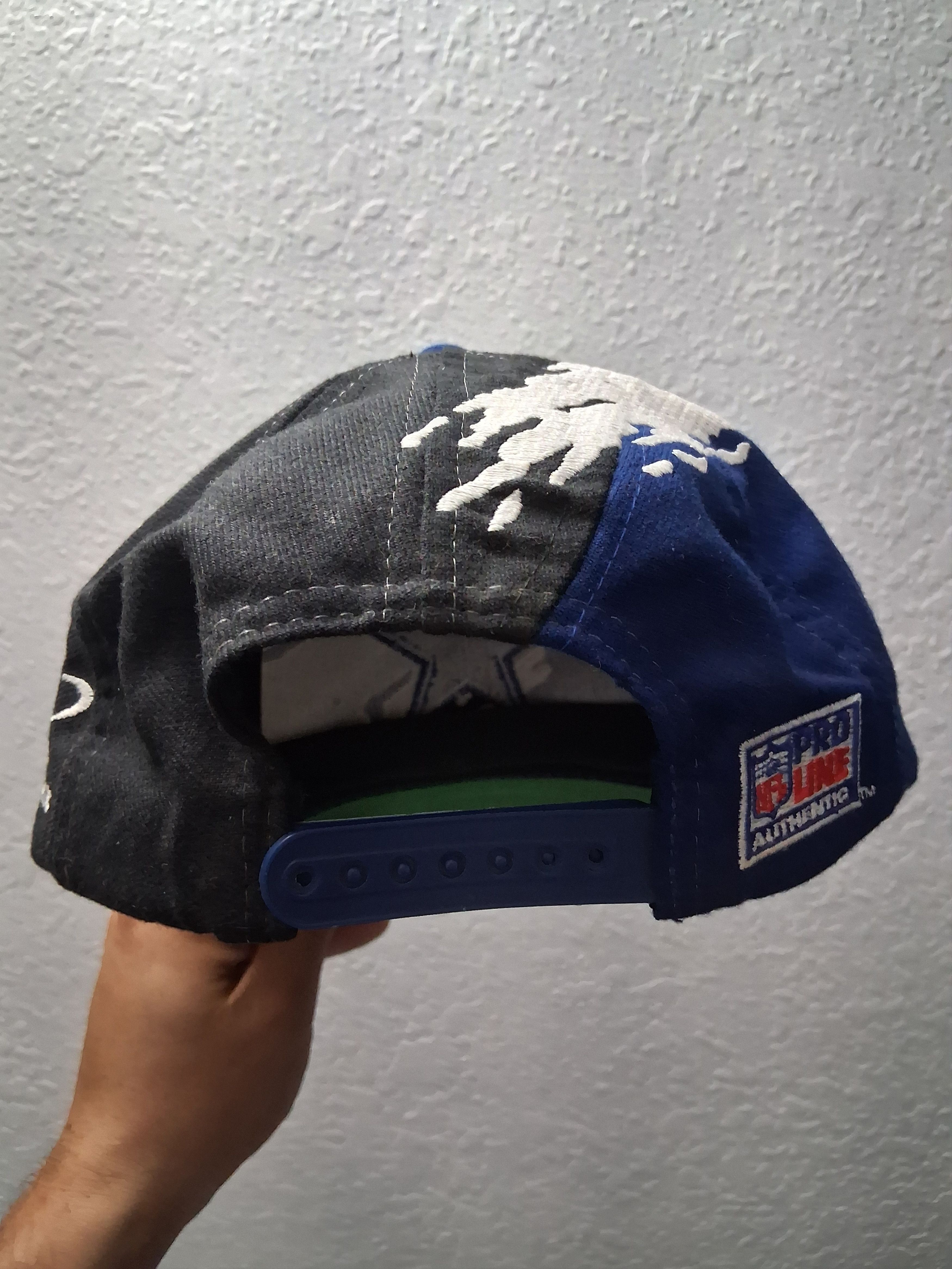 Logo Athletic Vtg Dallas Cowboys Splash Hat 90s Pro Line Logo Athletic Size ONE SIZE - 2 Thumbnail