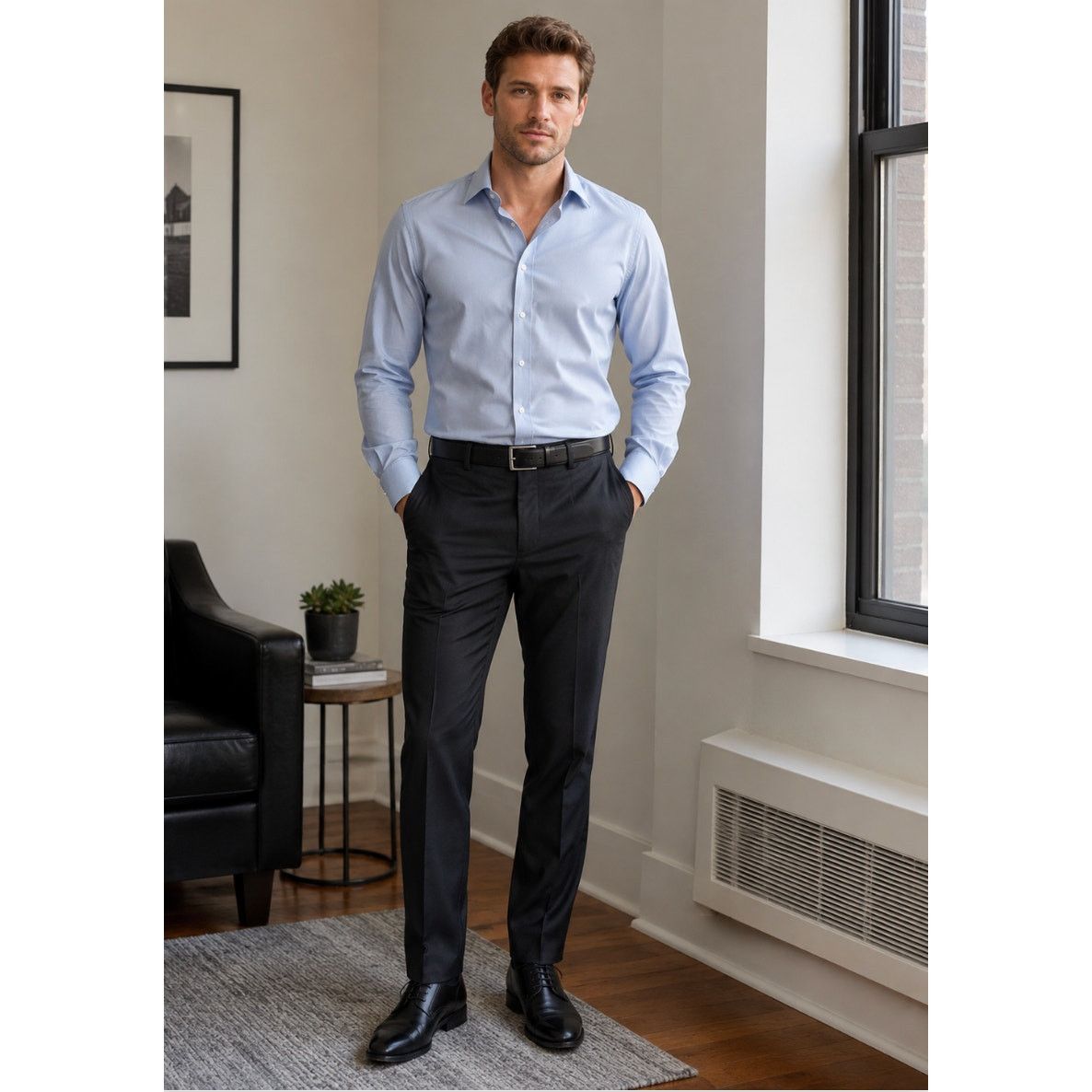 Kenneth Cole Kenneth Cole Reaction Men's Dress Pants Black 30W x 32L |  Grailed