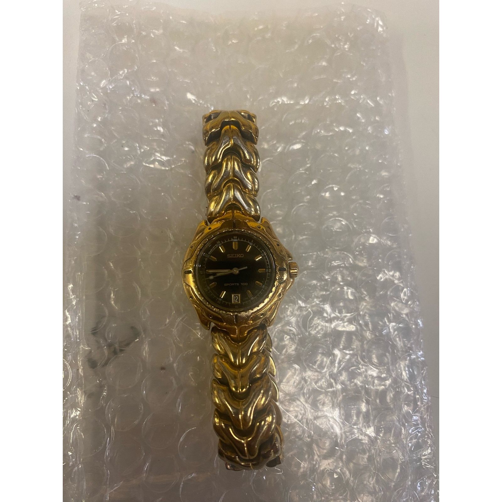 Seiko Vintage Seiko 7N82-0379 Gold Tone Women’s Watch! Size ONE SIZE - 3 Thumbnail