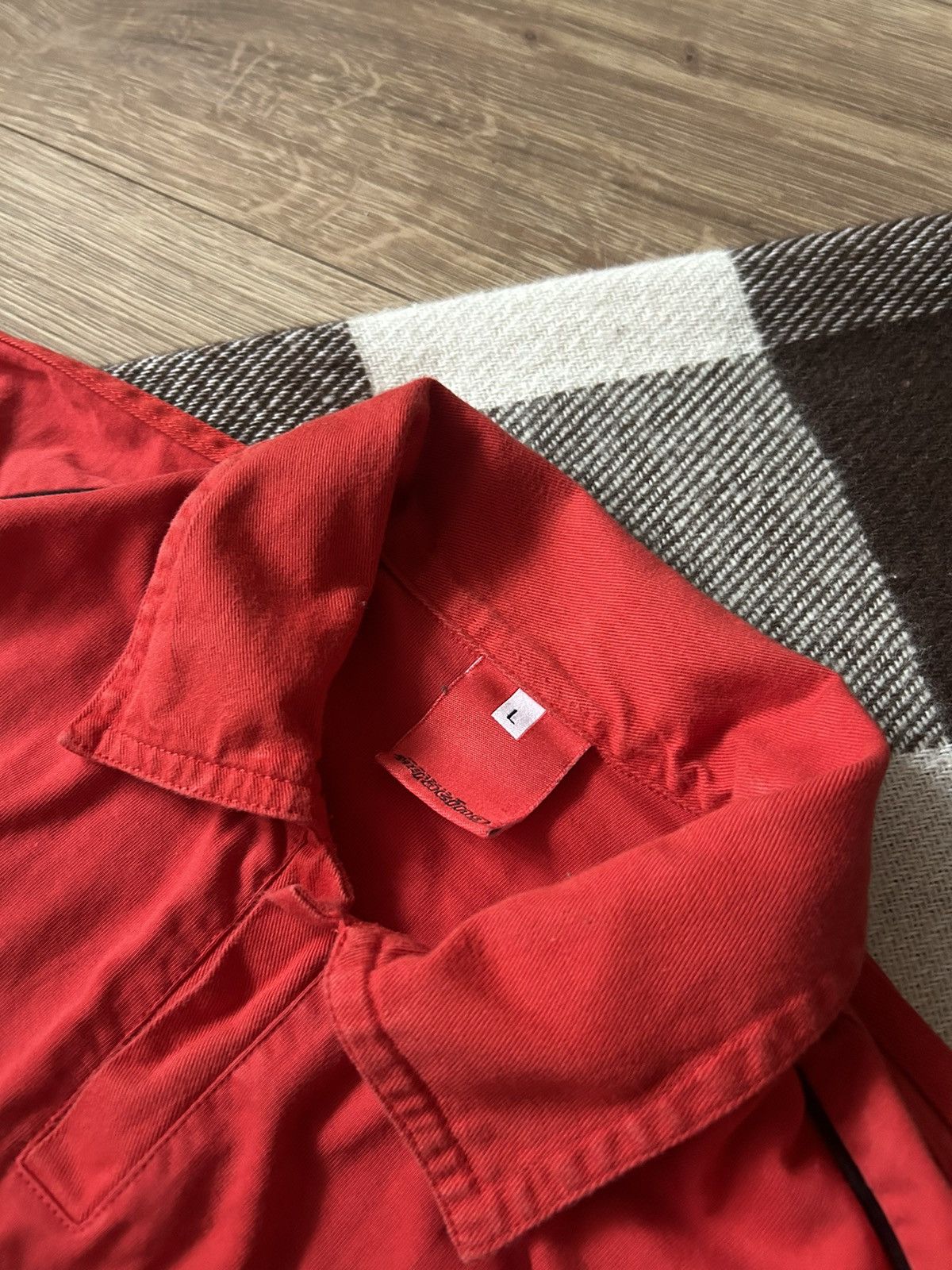 Vintage Vintage Dunlop Italia Racing big logo polos mens y2k Size US L / EU 52-54 / 3 - 4 Thumbnail