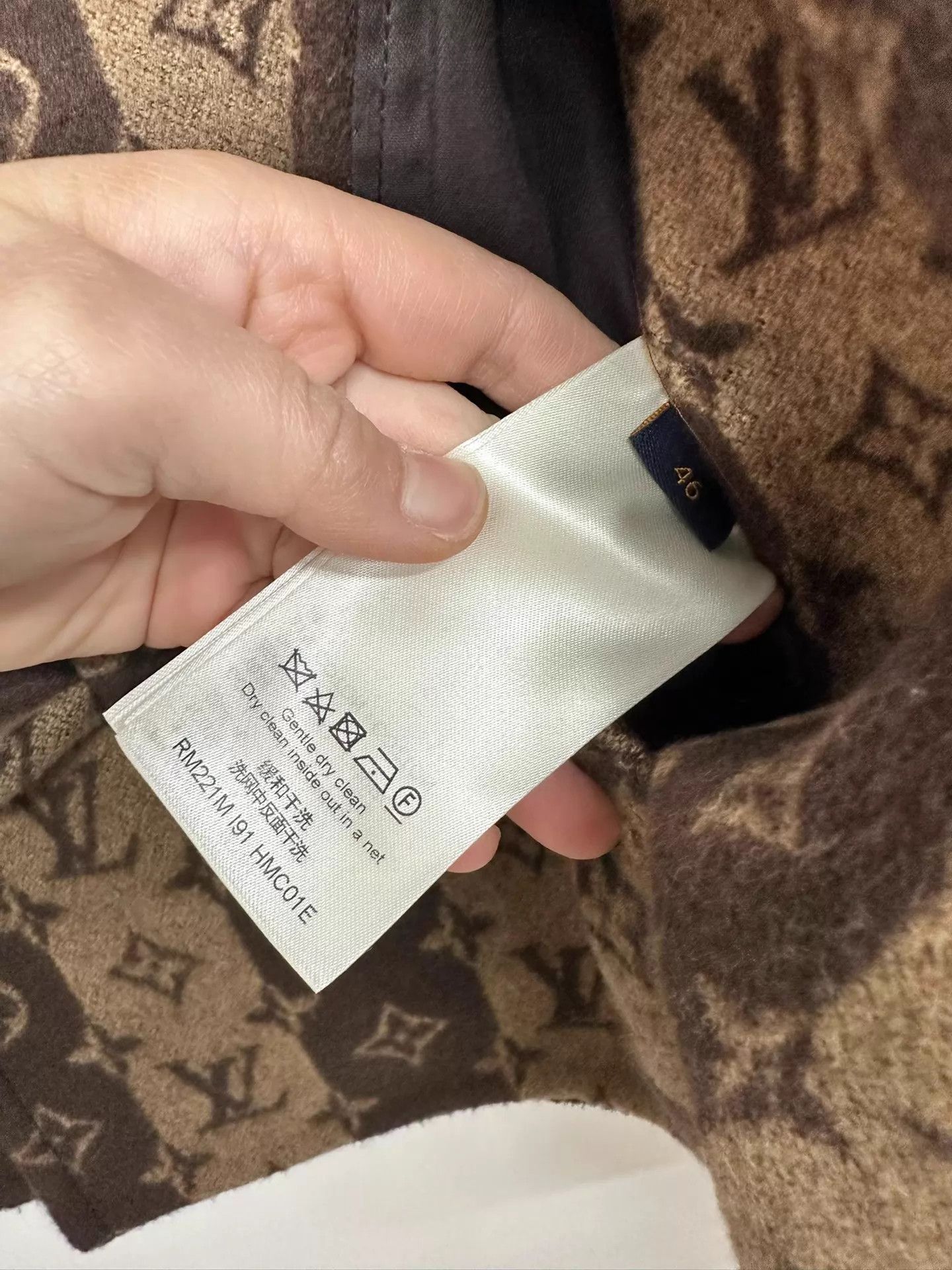 Louis Vuitton Louis Vuitton All Over Print Overcoat 46 Size US S / EU 44-46 / 1 - 8 Thumbnail