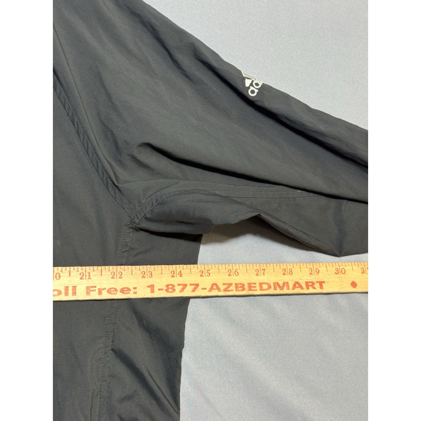 Adidas Adidas ClimaProof Jacket Mens Large Black Golf Windbreaker Shirt? Size US L / EU 52-54 / 3 - 3 Thumbnail