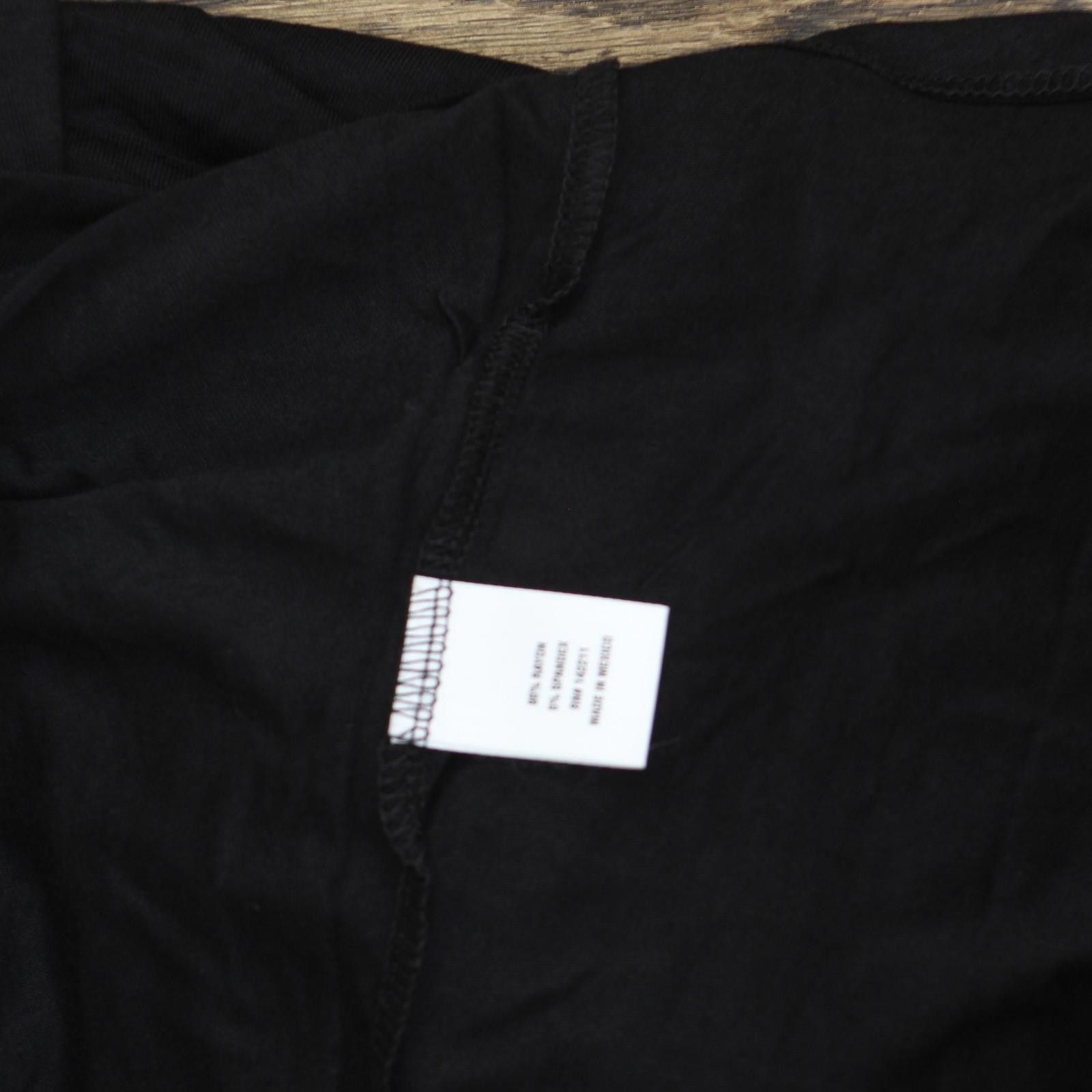 Other Nwt 24seven Comfort Apparel Sleeve Plus Size Top Black 1x Size XL / US 12-14 / IT 48-50 - 4 Thumbnail