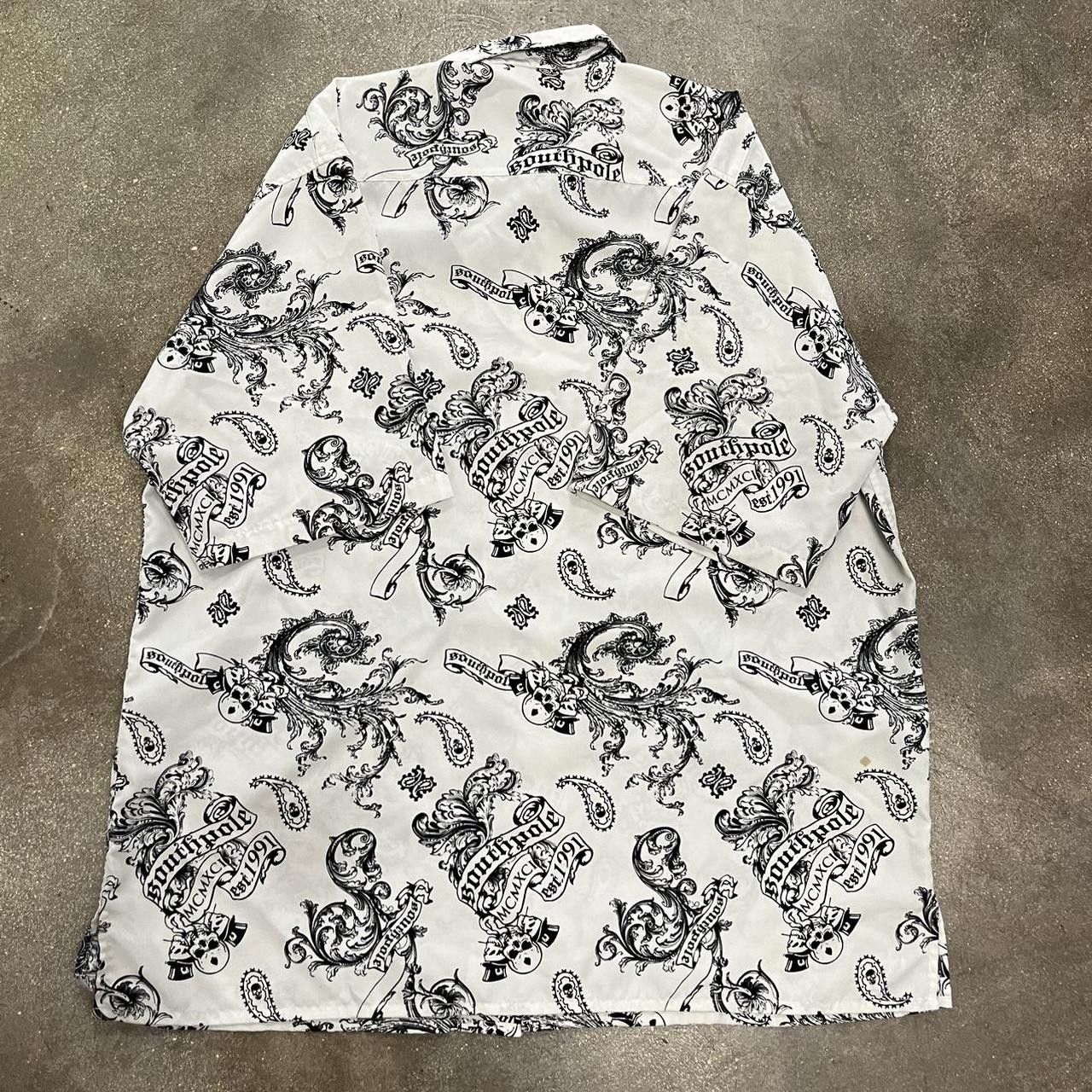 Southpole Y2K SouthPole Button Up Shirt Size US XXL / EU 58 / 5 - 2 Thumbnail