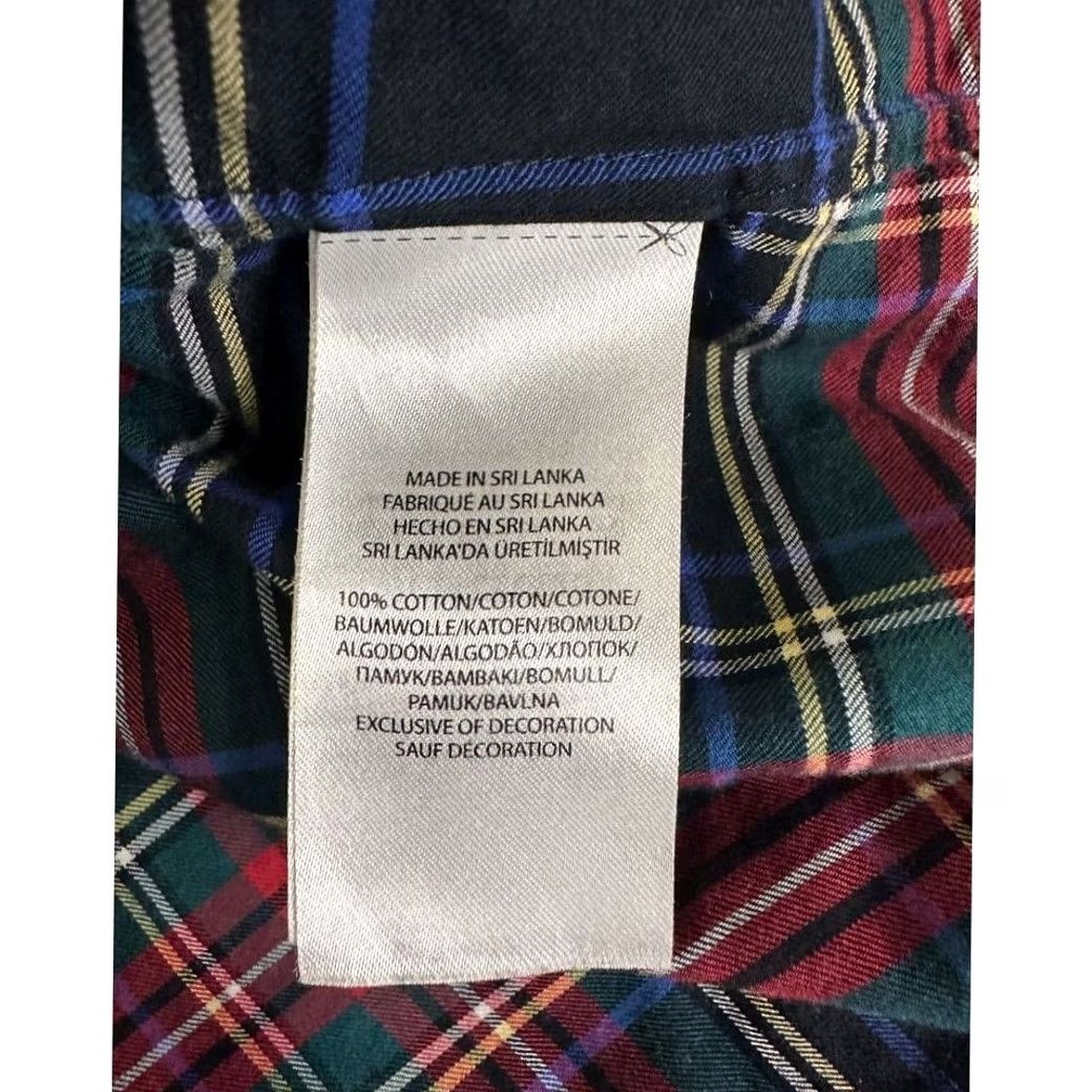 Polo Ralph Lauren Polo Ralph Lauren Flannel Shirt Mens Medium Black Multi Plaid Button Up Size US M / EU 48-50 / 2 - 4 Thumbnail