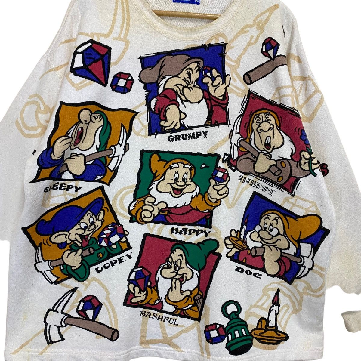 Anime × Cartoon Network × Warner Bros The Dwarfs Big Logo Longsleeve Sweatshirt Size XL Size US XL / EU 56 / 4 - 5 Thumbnail