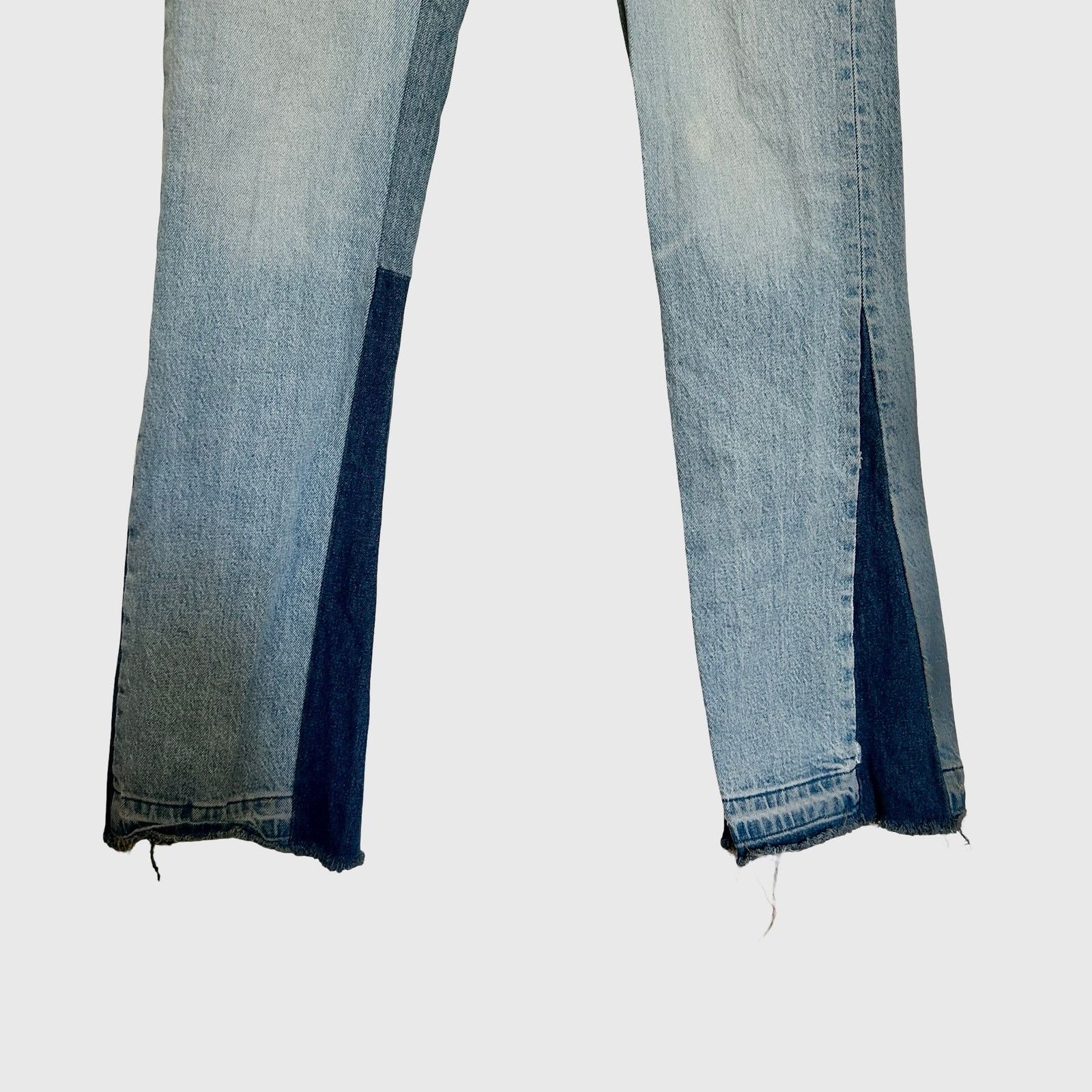 Levi's Custom Reworked Levi's 501 Split-Hem Paint Splatter Jeans Size 25" / US 0 / IT 36 - 6 Thumbnail