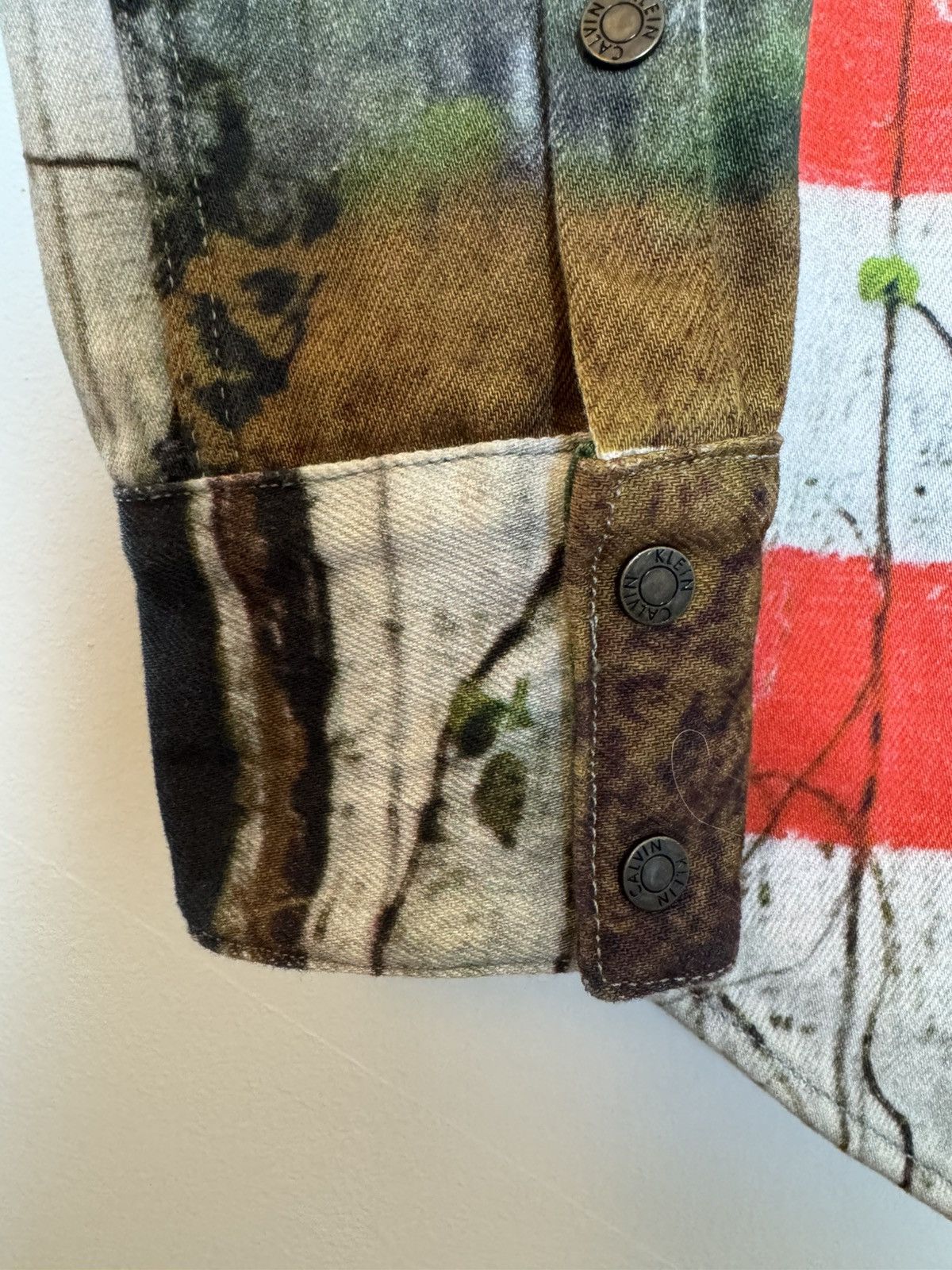 Raf Simons Raf Simons x CK EST. 1978 Americana Landscape Denim Jacket Size US M / EU 48-50 / 2 - 4 Thumbnail