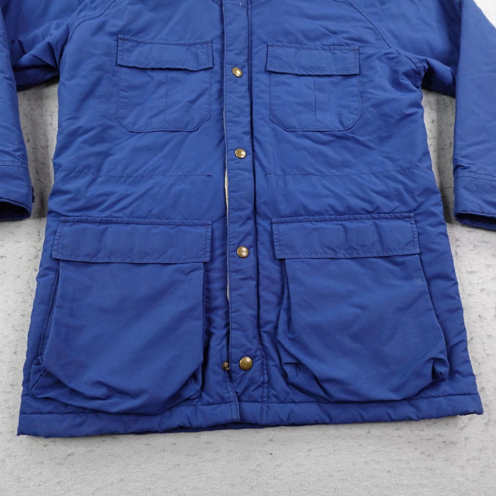 Vintage VINTAGE L.L. Bean Jacket Mens Small Blue Puffer Baxter State Parka Coat Quilted Size US S / EU 44-46 / 1 - 3 Thumbnail