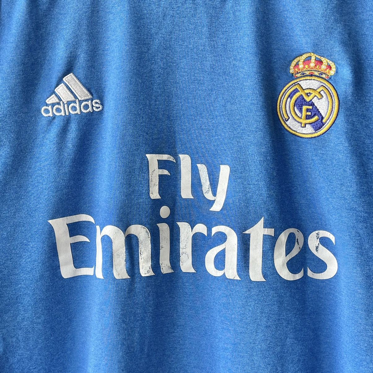 Adidas 2013/14 Adidas Real Madrid Gareth Bale #11 Training Jersey Size US L / EU 52-54 / 3 - 2 Thumbnail