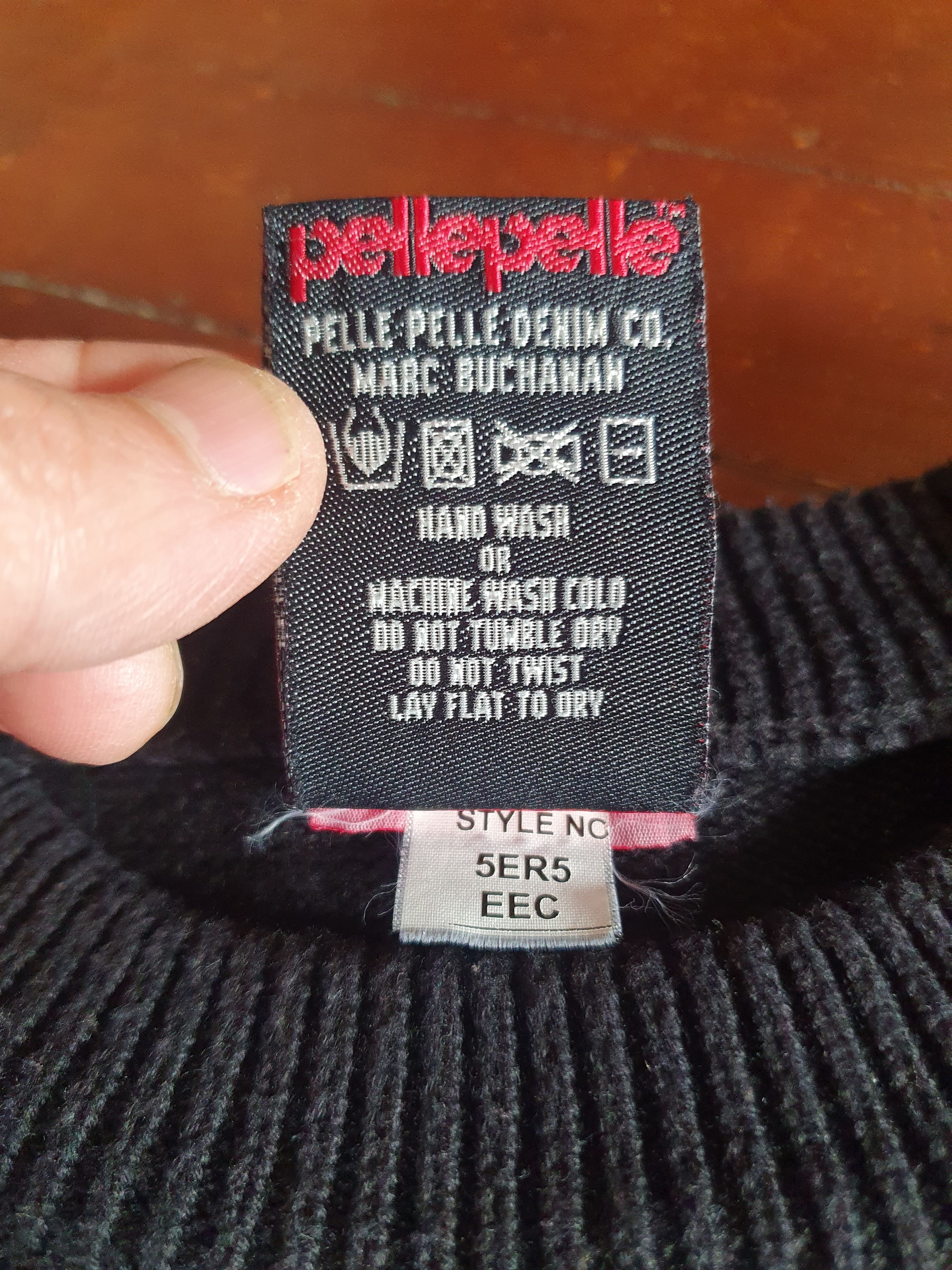 Pelle Pelle × Vintage Pelle Pelle Spellout Sweater Vintage Y2K sz XL Size US XL / EU 56 / 4 - 5 Thumbnail