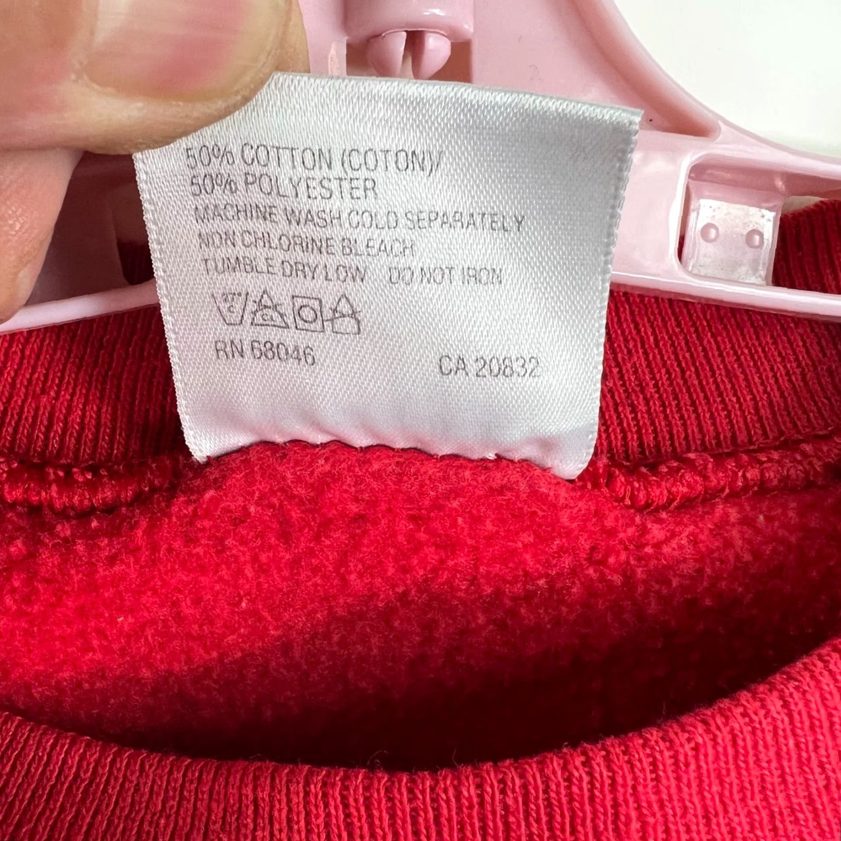 Vintage VINTAGE 1993 Ohio State Buckeyes Crop Sweatshirt Womens Large Red Pullover Activewear Jersey Size L / US 10 / IT 46 - 6 Thumbnail
