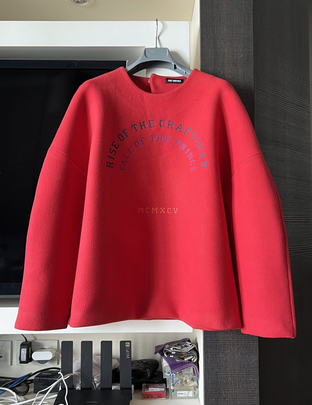 Raf Simons FW11 “Rise of the craftsman" Crombie 3D Cut Sweatshirt Size US L / EU 52-54 / 3 - 1 Thumbnail
