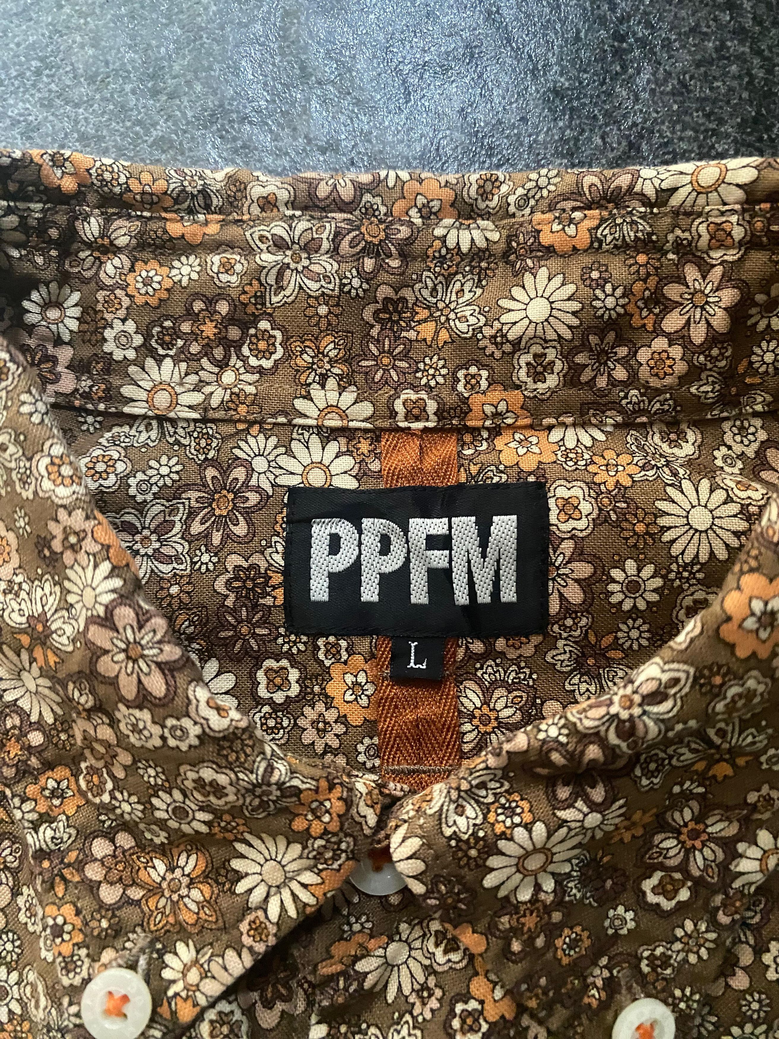 PPFM PPFM Vintage Flower Button Shirt Size US L / EU 52-54 / 3 - 6 Thumbnail