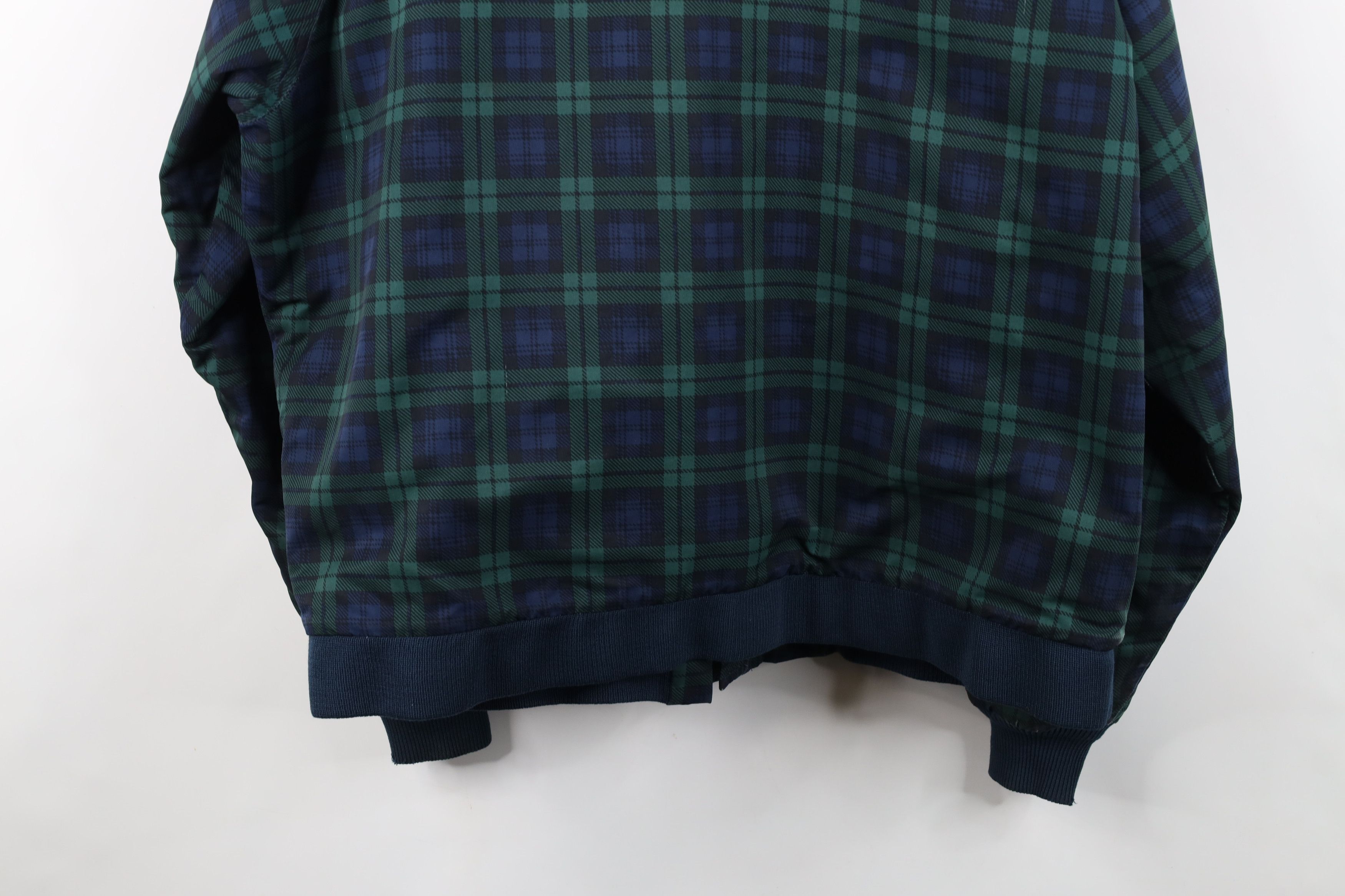 Lands' End Vintage 90s Lands End Lined Squall Bomber Jacket Plaid Size US XXL / EU 58 / 5 - 17 Thumbnail