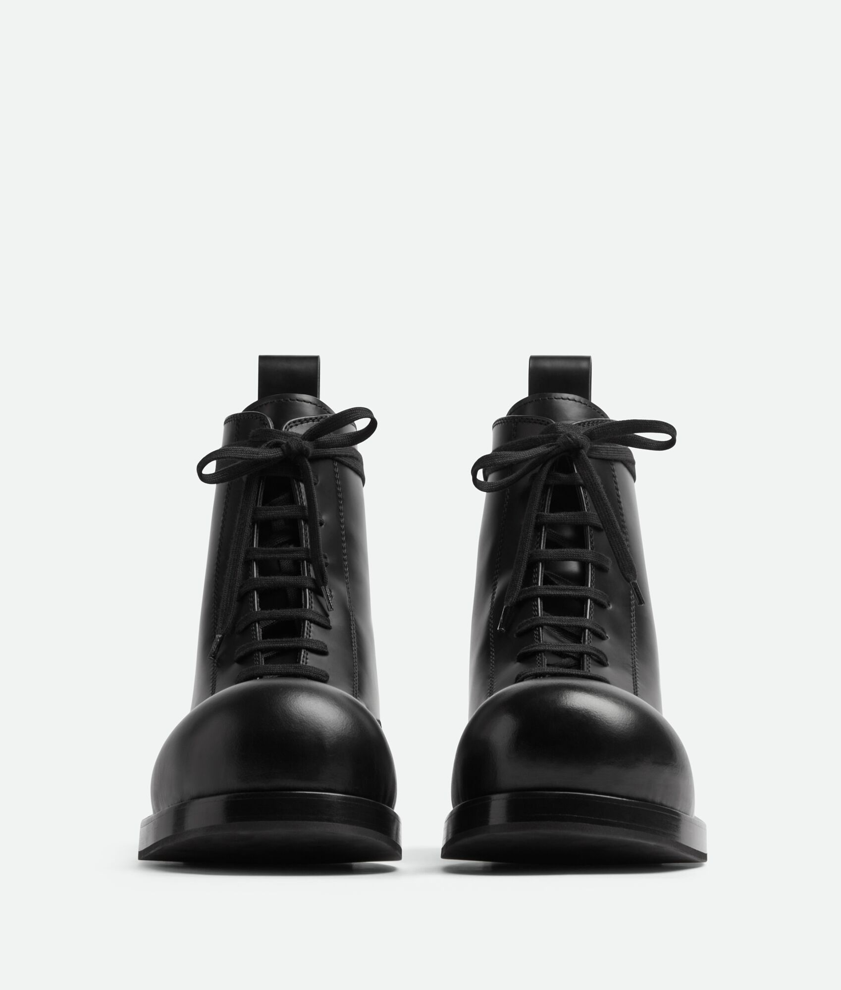 Bottega Veneta o1w1db10825 Helium Lace-Up Ankle Boots in Black Size US 10 / EU 43 - 2 Thumbnail
