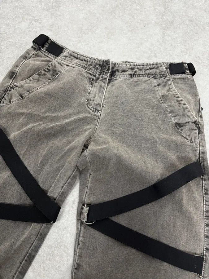Dolce & Gabbana AW2003 Dolce & Gabbana Grey Bondage Pants Size US 30 / EU 46 - 6 Thumbnail