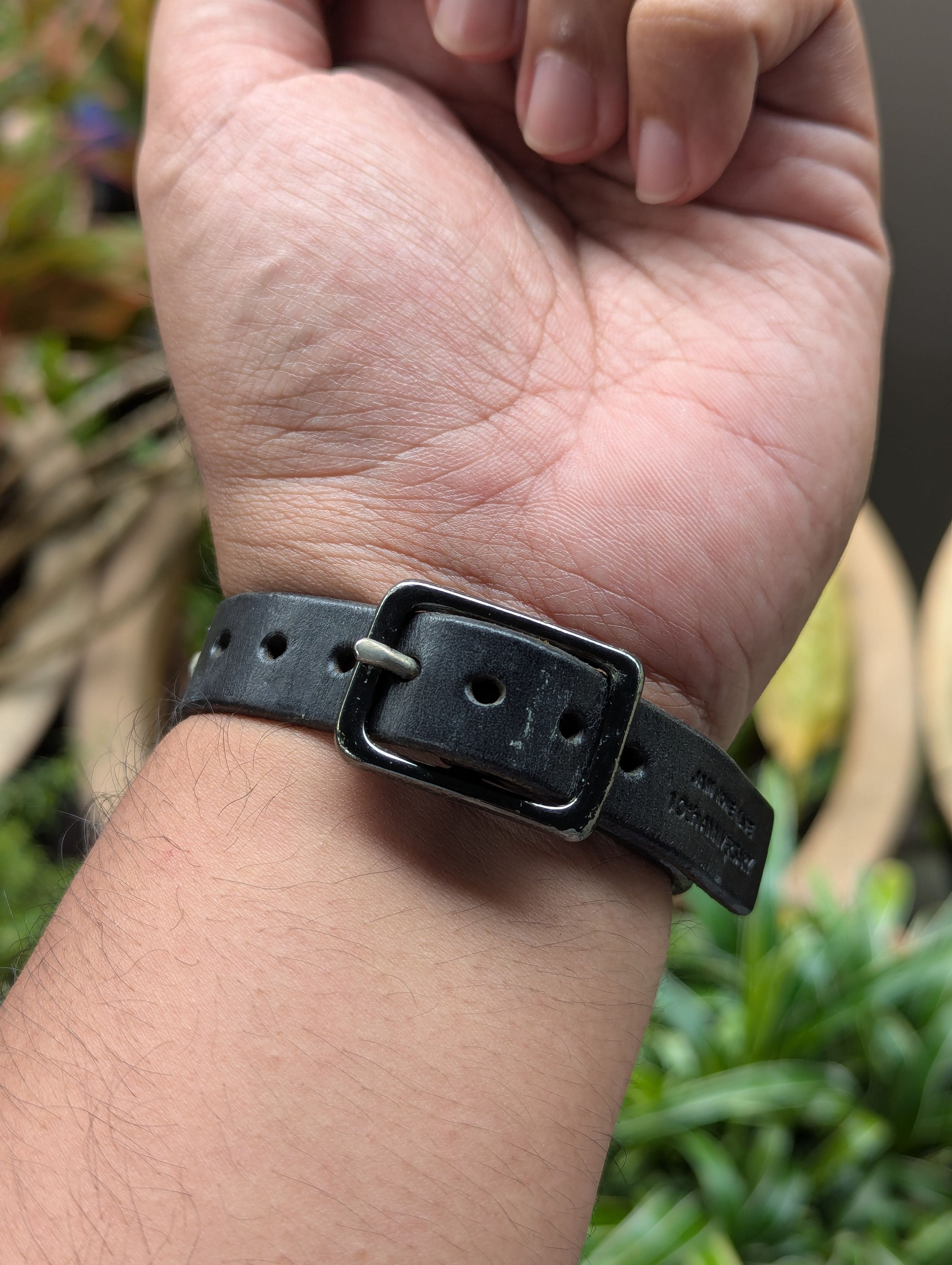 Jam Home Made Jam Home Made Studded Leather Bracelet Size ONE SIZE - 3 Thumbnail