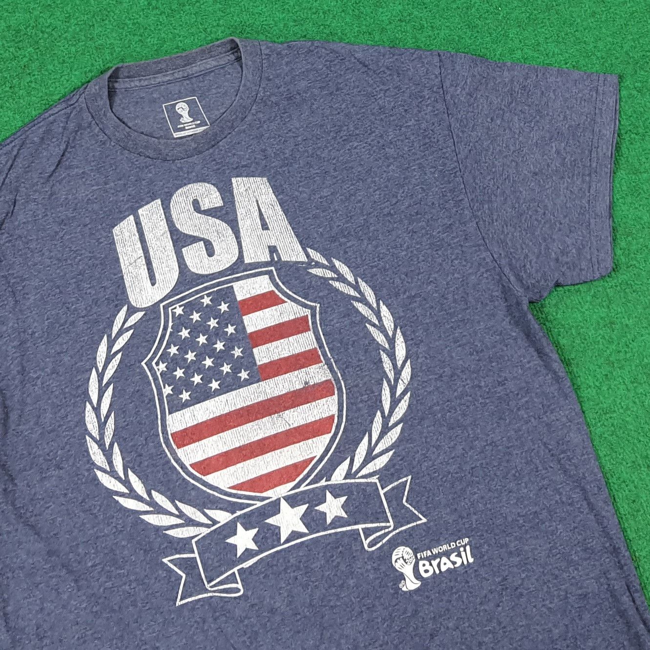 Vintage Vintage Fifa World Cup Brasil USA America Flag C285N34 Size US L / EU 52-54 / 3 - 2 Thumbnail