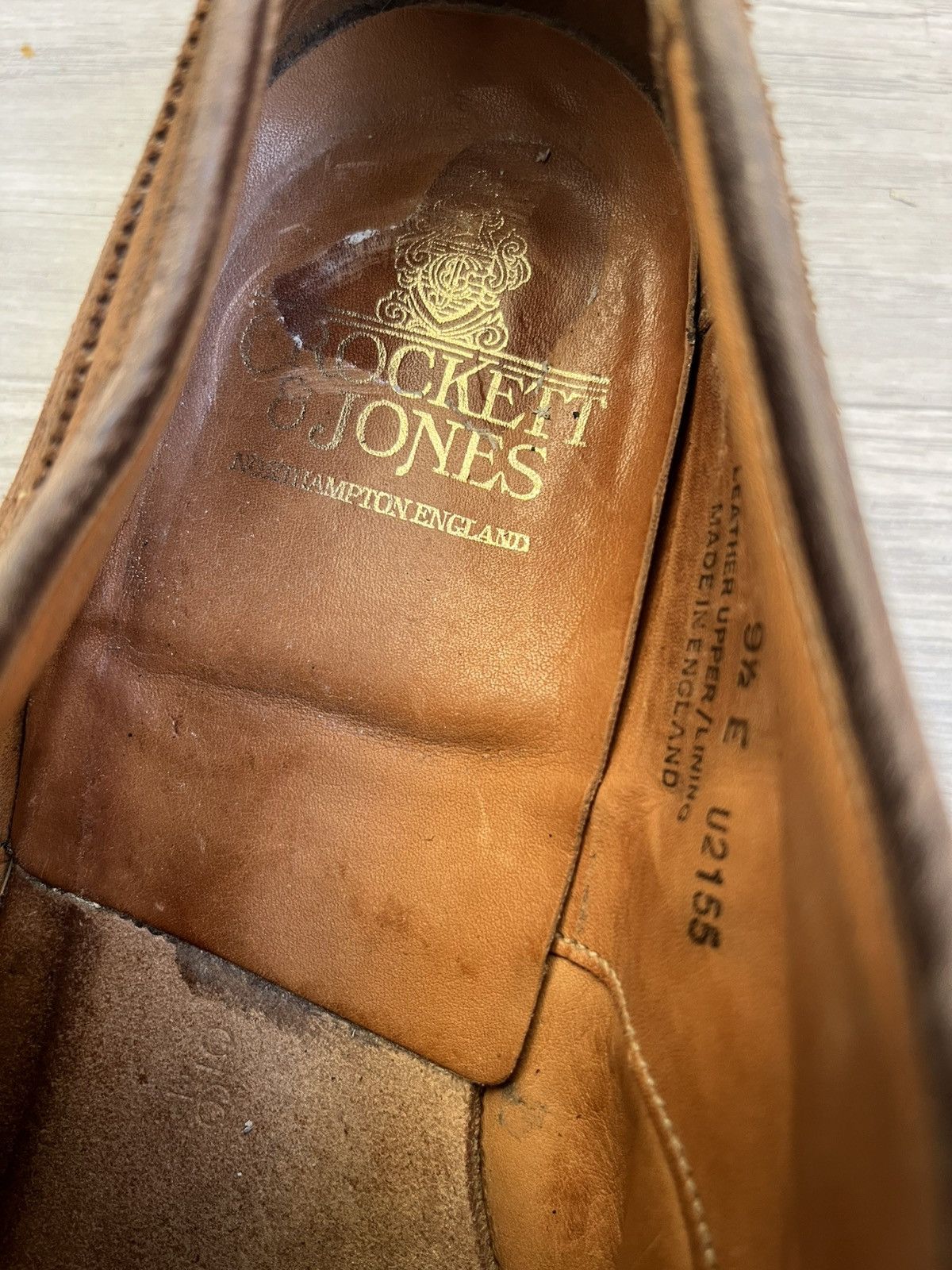 Crockett & Jones Crockett & jones brown suede wingtip oxford leather shoes Size US 10.5 / EU 43-44 - 14 Thumbnail