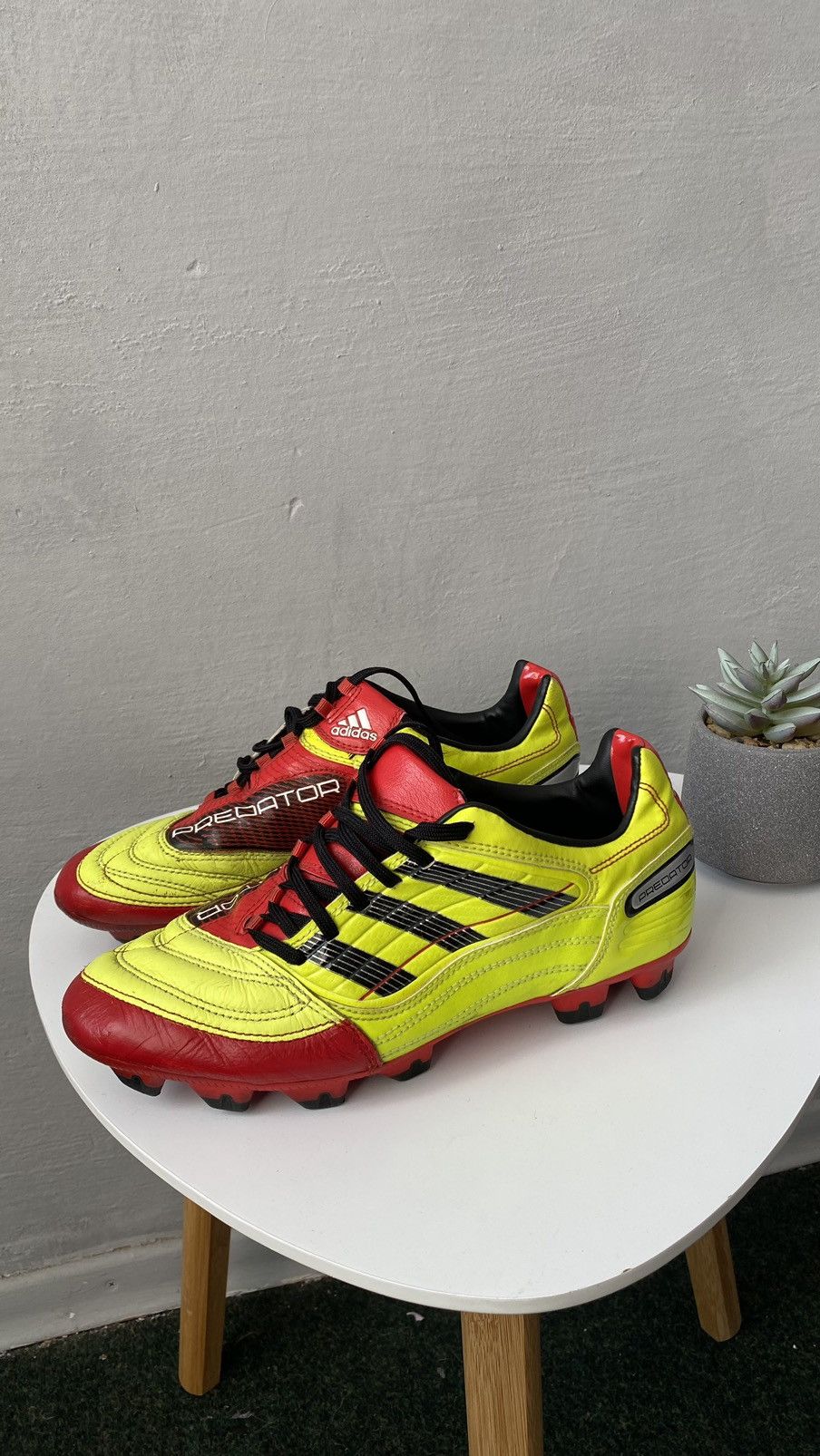 Adidas × Vintage Rare Adidas Predator X TRX Fg soccer cleats vintage ...