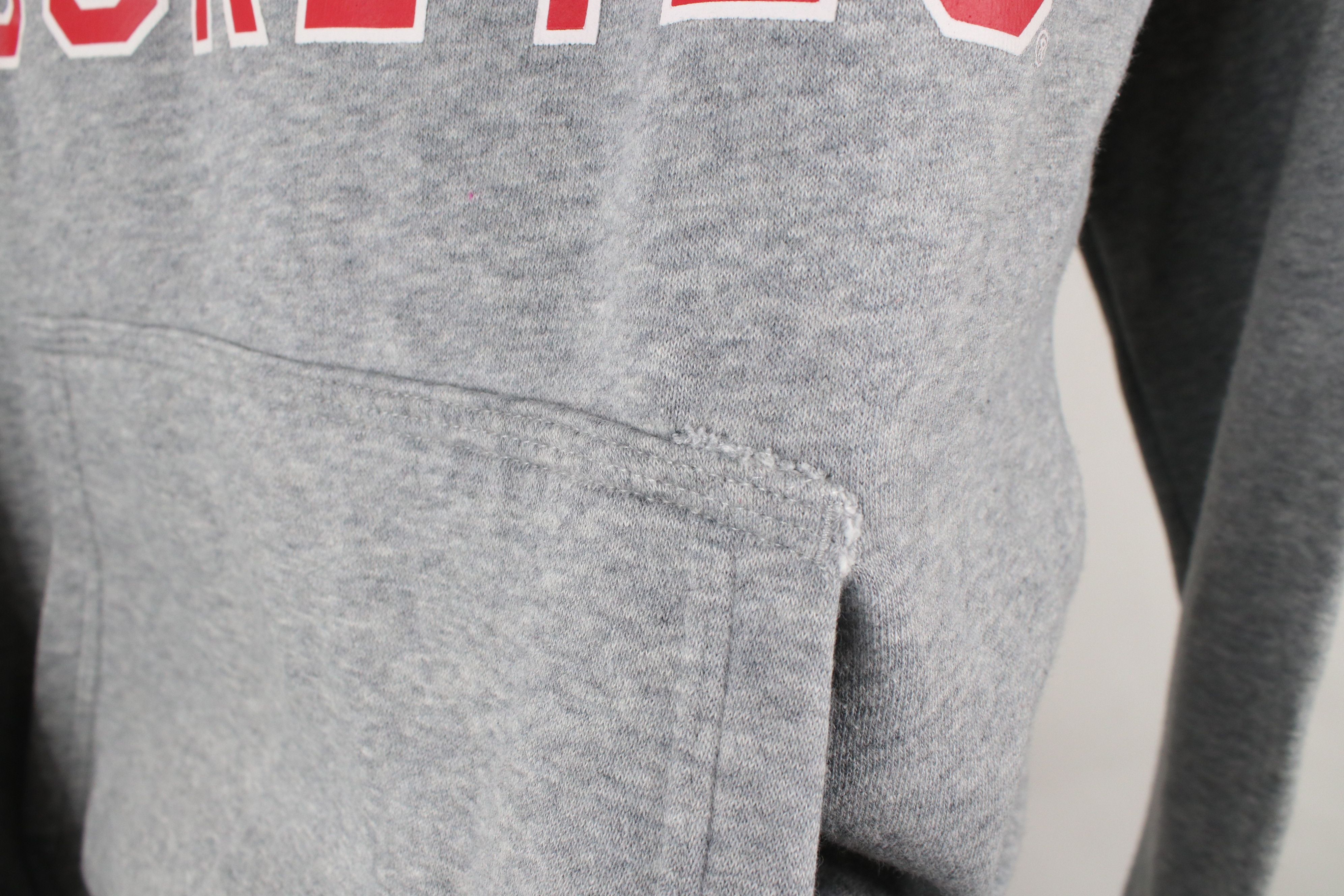 Nike × Vintage Nike Ohio State University Buckeyes Hoodie Sweatshirt Gray Size US S / EU 44-46 / 1 - 5 Thumbnail