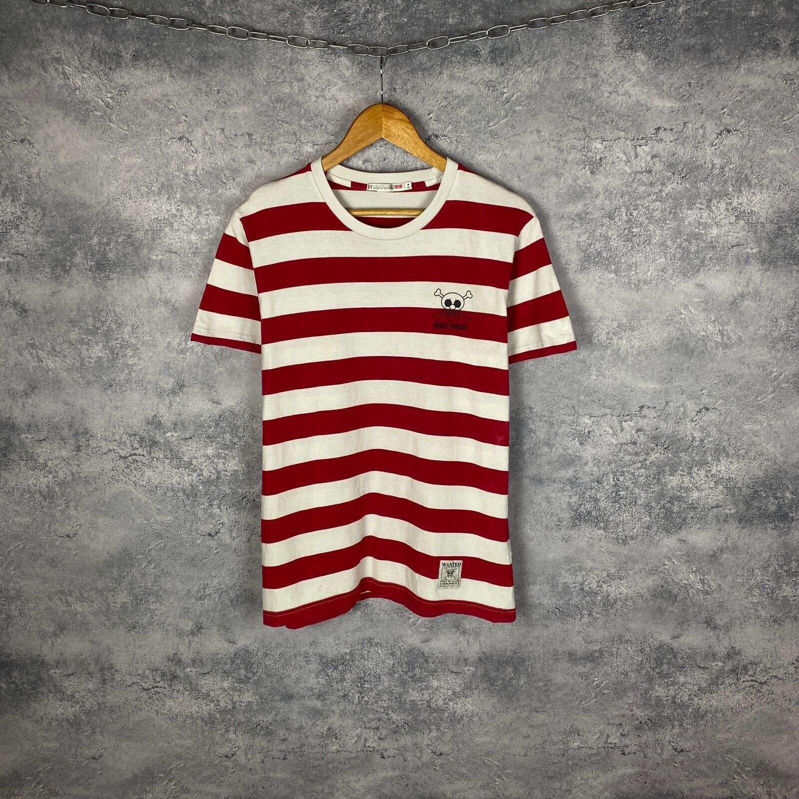 Uniqlo Uniqlo One Piece Anime Tee Men's Size M Red White ` Size US M / EU 48-50 / 2 - 1 Thumbnail