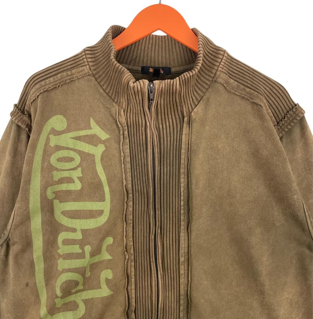 Von Dutch Vintage Von Dutch Designer Style Fullzipper Sweatshirt Size US L / EU 52-54 / 3 - 4 Thumbnail