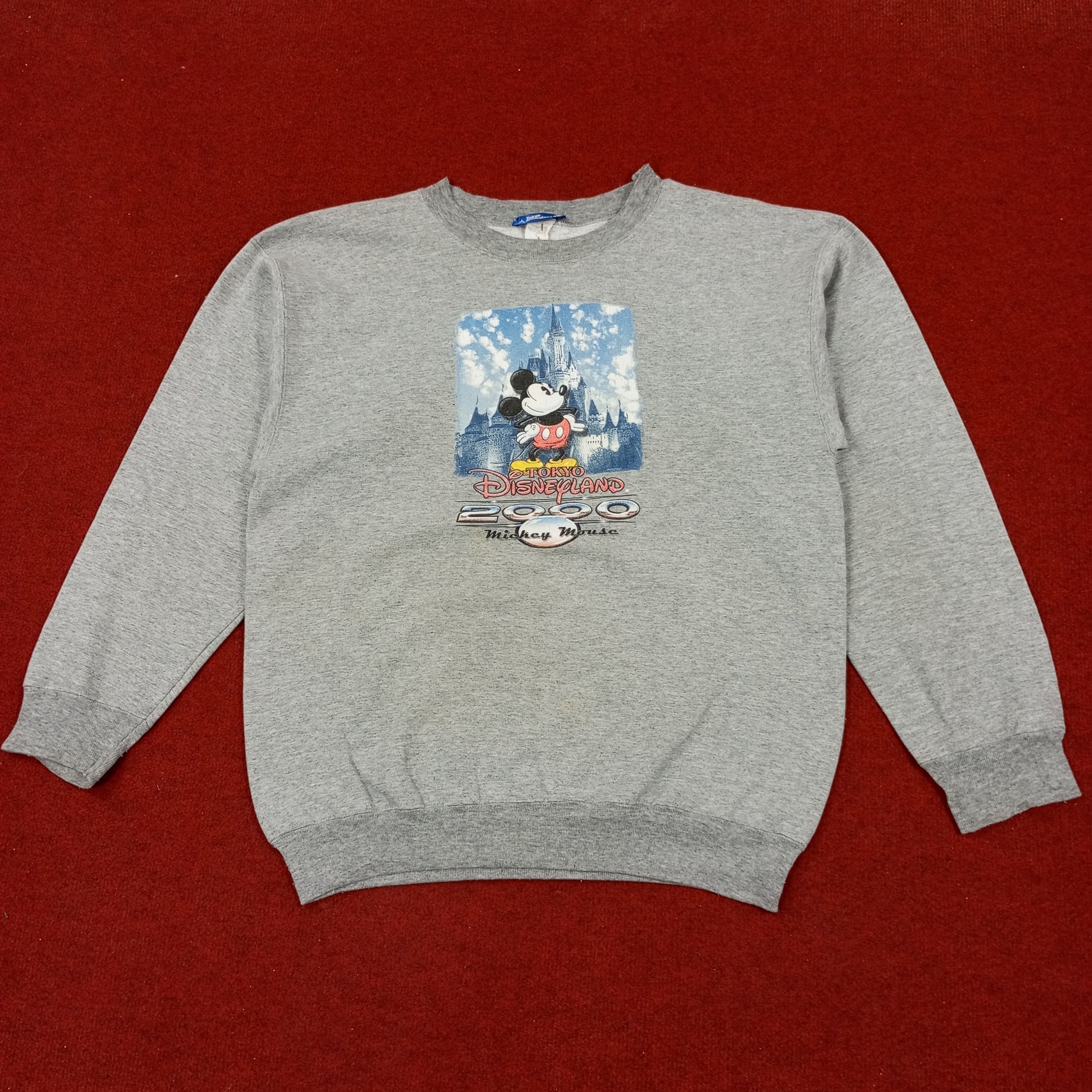 Disney × Mickey Mouse × Vintage Mickey Mouse Tokyo Disneyland Vintage Sweatshirt Size US M / EU 48-50 / 2 - 1 Thumbnail