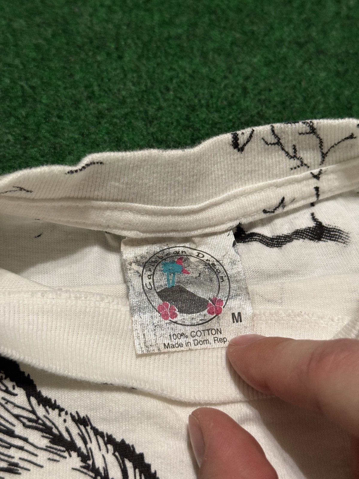 Vintage Vintage Wolf Dog Animal 90s Nature Aop XS/S 18x24 T Shirt Size US S / EU 44-46 / 1 - 2 Thumbnail