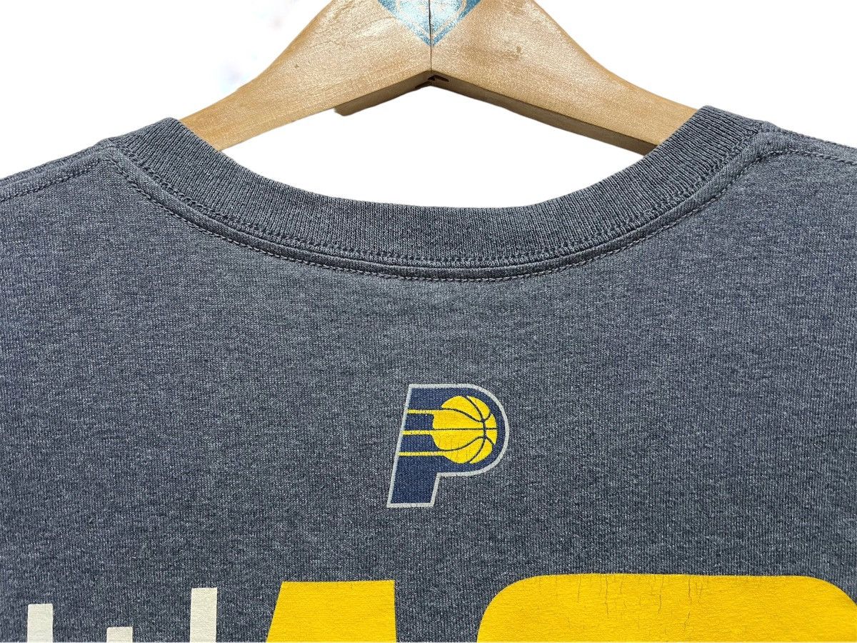 George × Majestic × NBA Vintage 90s NBA INDIANA PACERS Big Logo Crewneck Tshirt Sz M Size US M / EU 48-50 / 2 - 11 Thumbnail