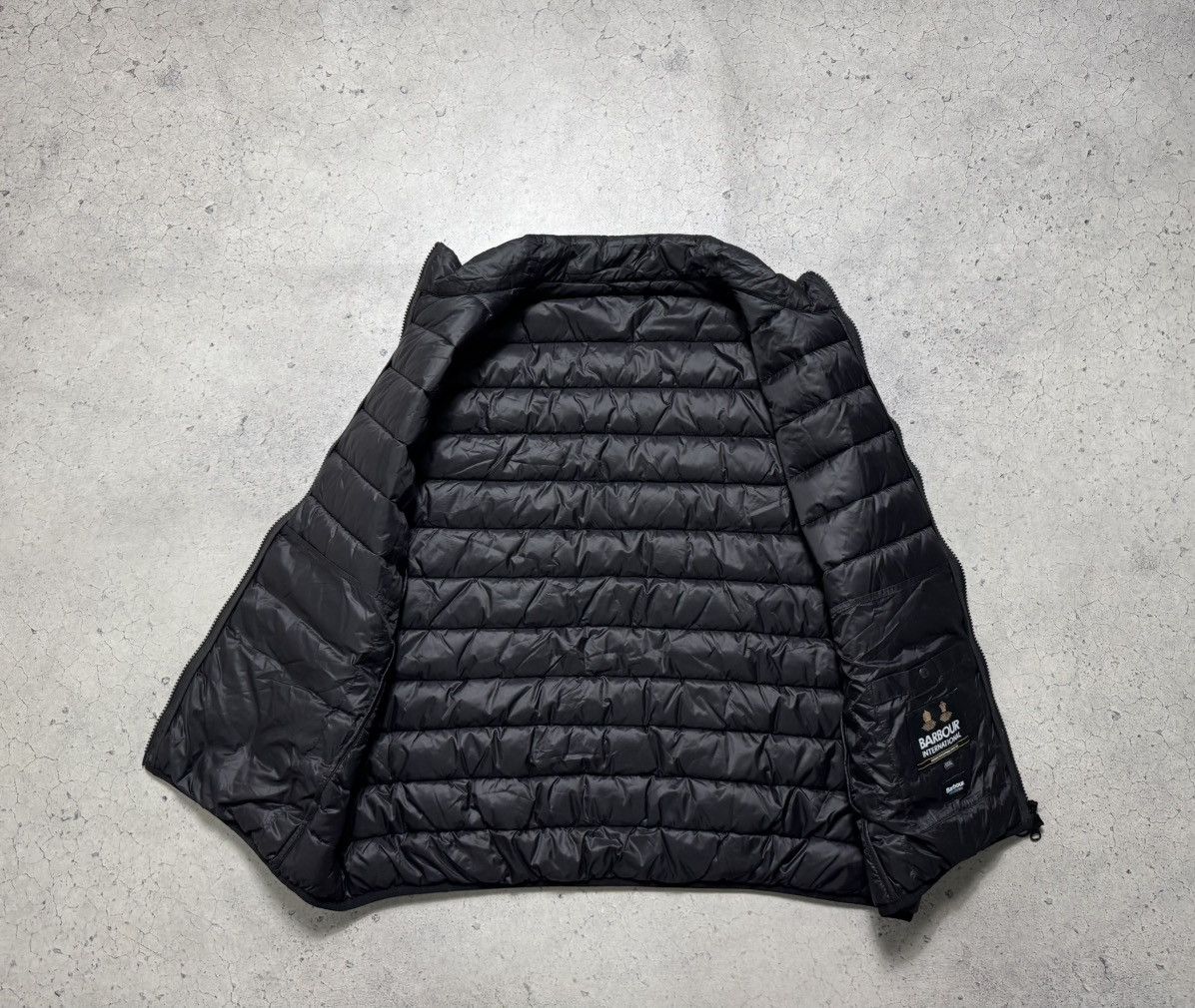 Barbour Barbour International Black Down Puffer Jacket Vest Size US XXL / EU 58 / 5 - 7 Thumbnail