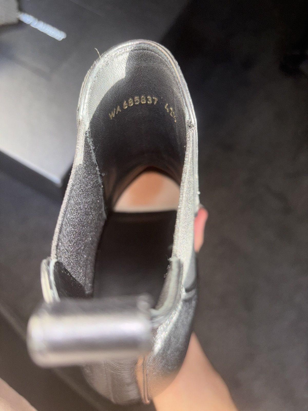 Yves Saint Laurent YVES SAINT LAURENT RIVERSIDE LEATHER 41 1/2 Size US 9.5 / EU 42-43 - 5 Thumbnail