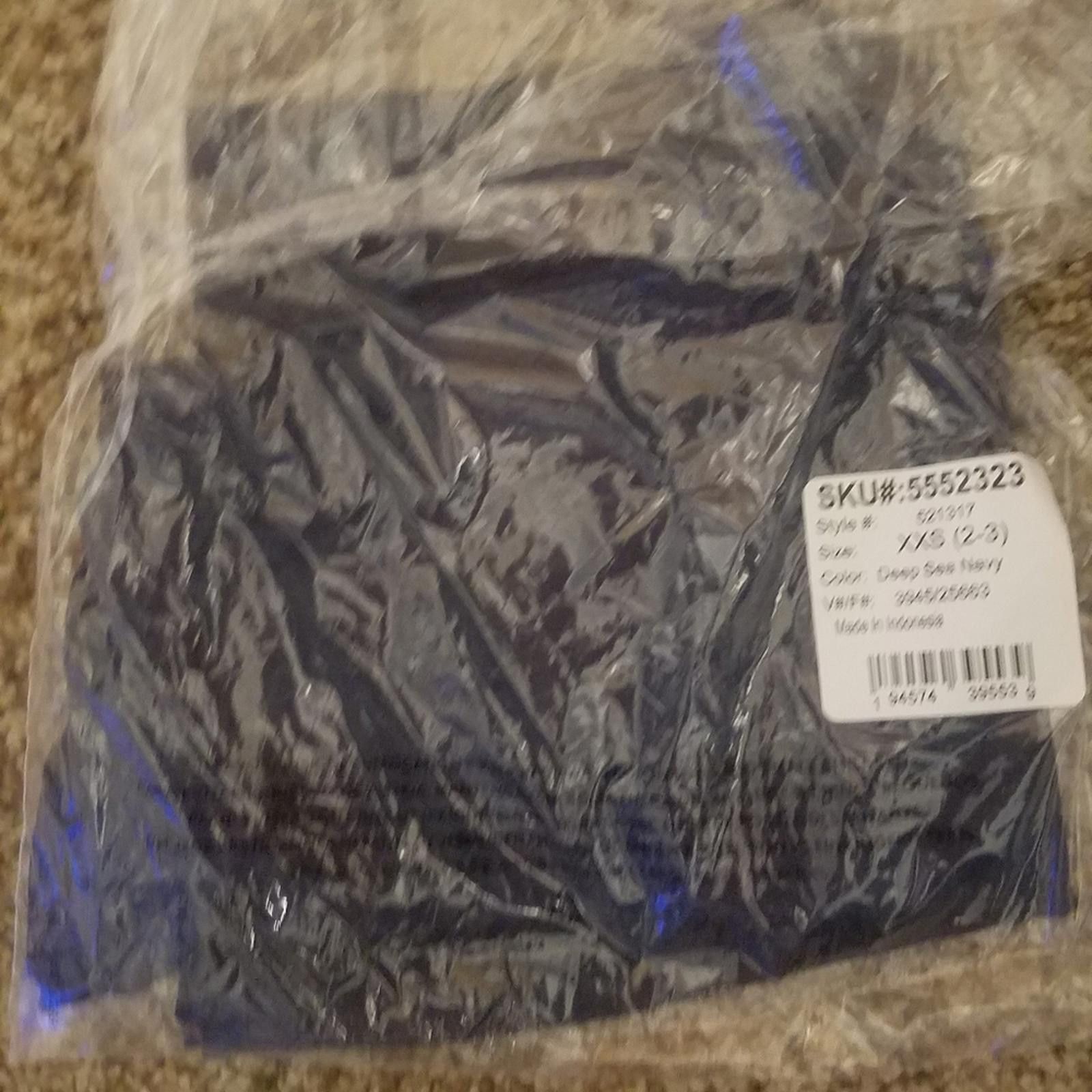 Lands' End NWT Lands' End Deep Sea Navy Blue Shirt Size XXS Size US XXS / EU 40 - 2 Thumbnail