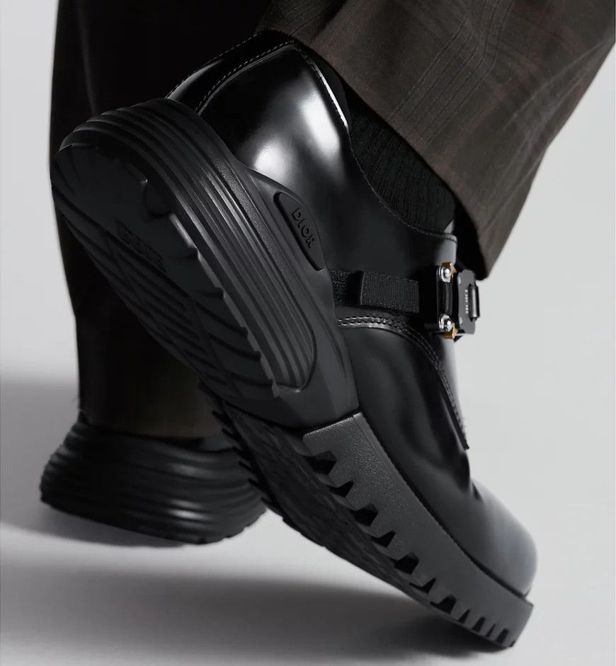 Dior o1mle0326 Combat Monk Derby Shoes in Black Size US 13 / EU 46 - 4 Thumbnail