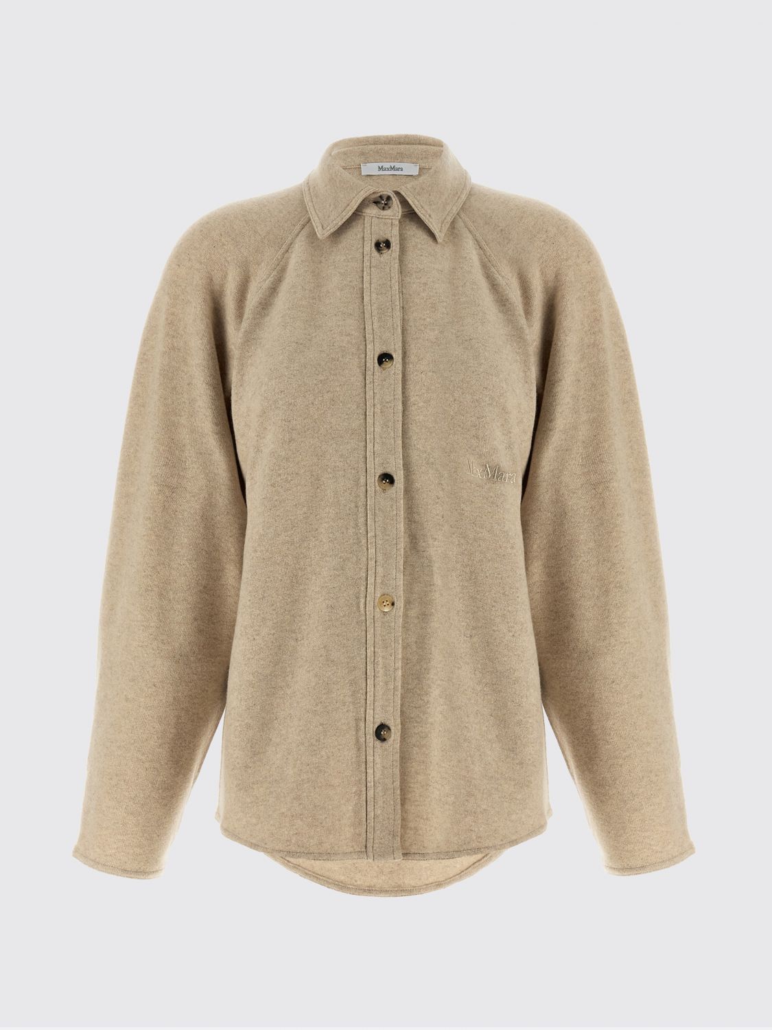 Max Mara Max Mara Shirt Woman Sand Size XS / US 0-2 / IT 36-38 - 1 Thumbnail